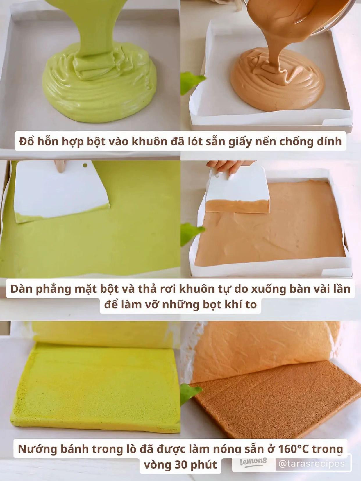 Học cách làm bánh Bông Lan Sandwich kẹp kem tươi siêu mát lạnh, công thức độc quyền