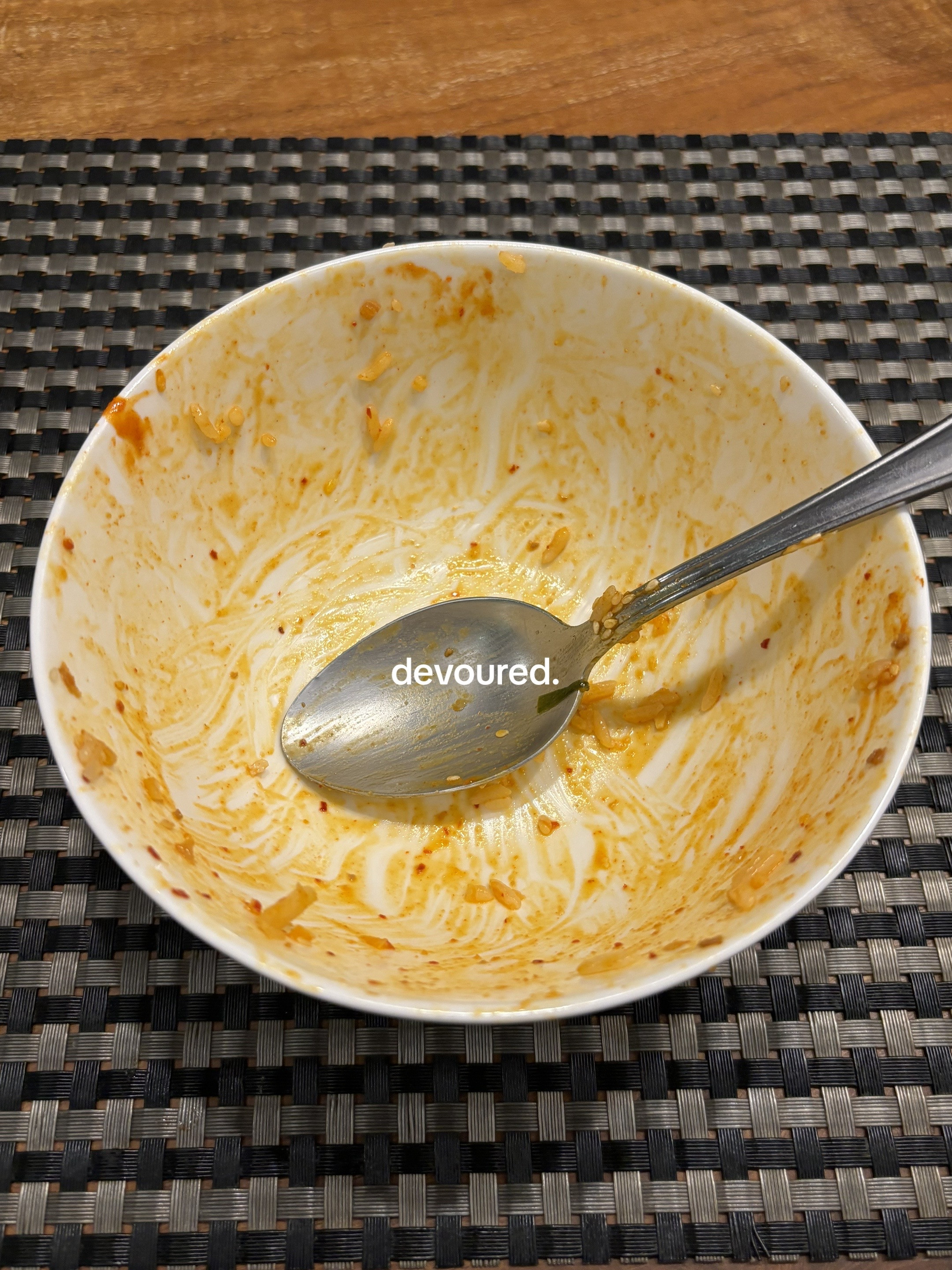 Homemade Beef Bibimbap with Gochujang Sauce, Kimchi, Spinach, Mushrooms and Fried Egg