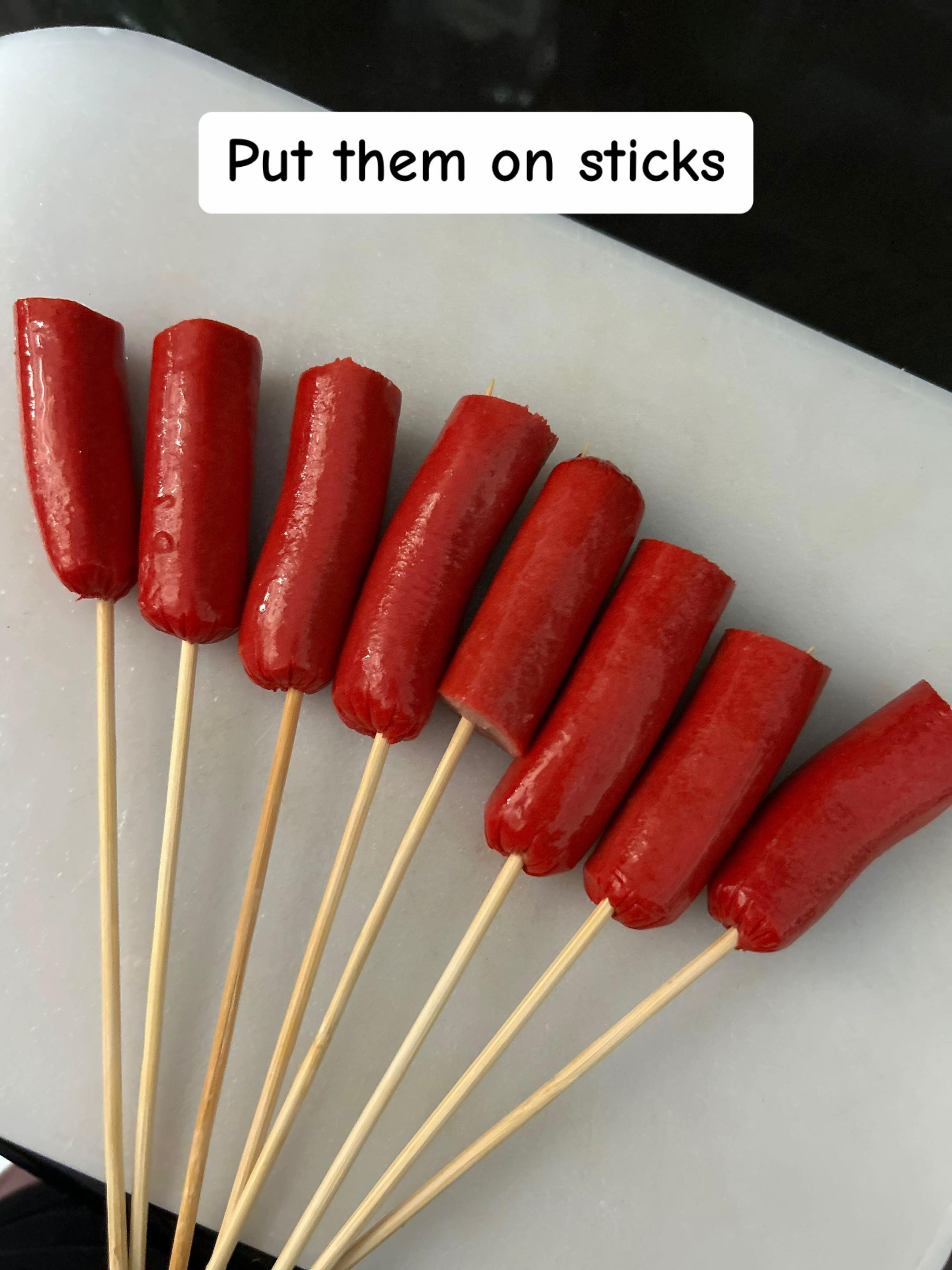 Homemade Mini Corndogs Recipe: Easy Fried Hotdogs with Pancake Mix Batter