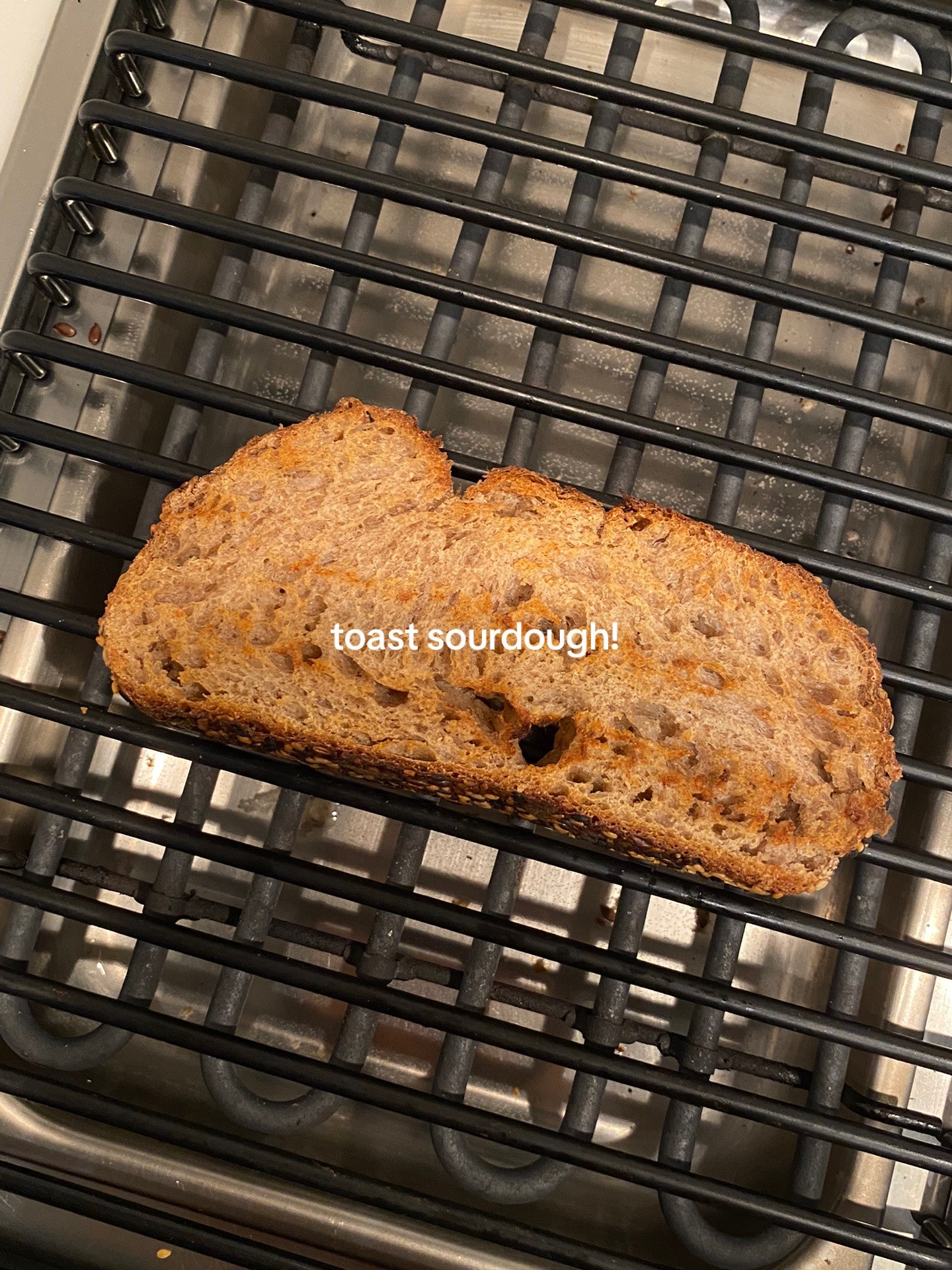 Honey Mustard Roasted Tomatoes on Whipped Cheese Toastie