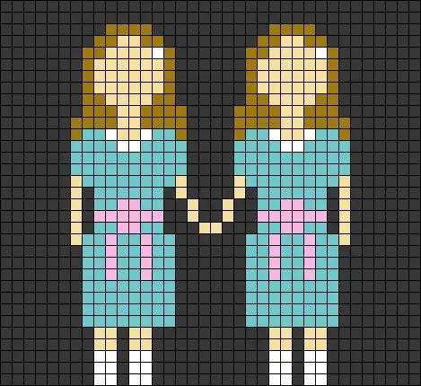 Horror Movie Pixel Charts: Jason, Ghostface, Chucky, Beetlejuice, and The Exorcist for Crochet