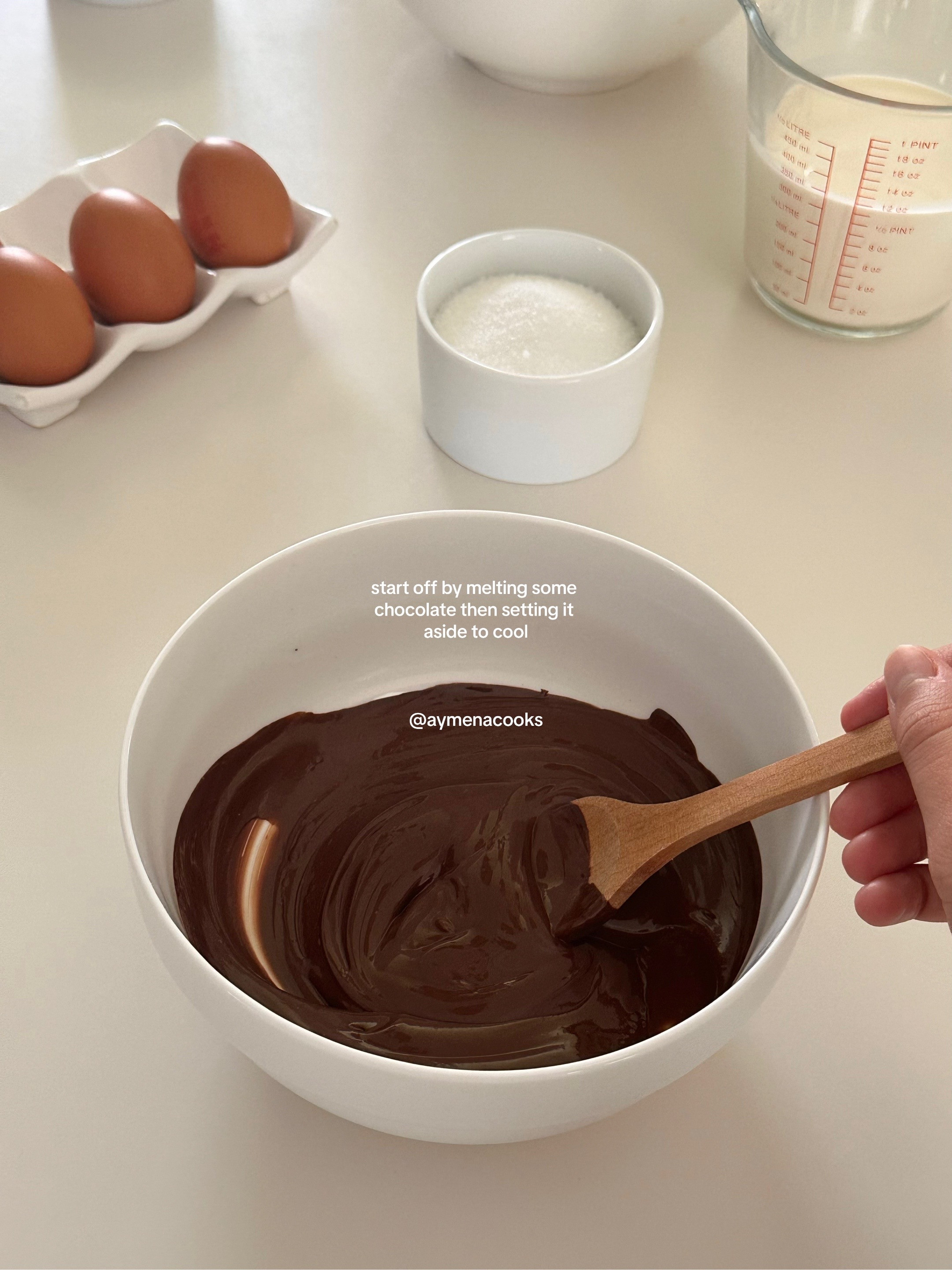 How to make a delicious chocolate burnt basque cheesecake with fresh strawberries