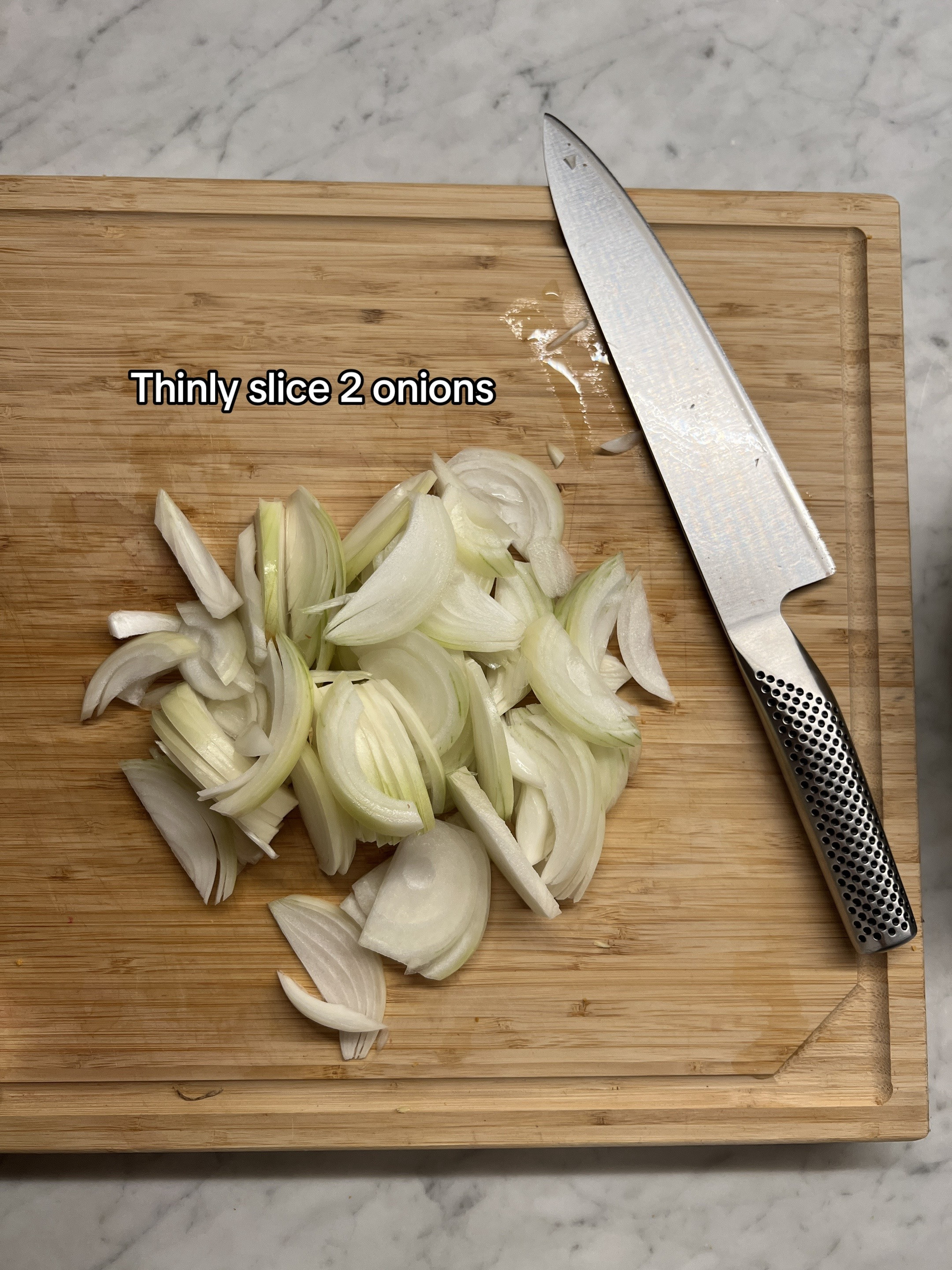 How to make Beef Gyudon with egg, onions and rice