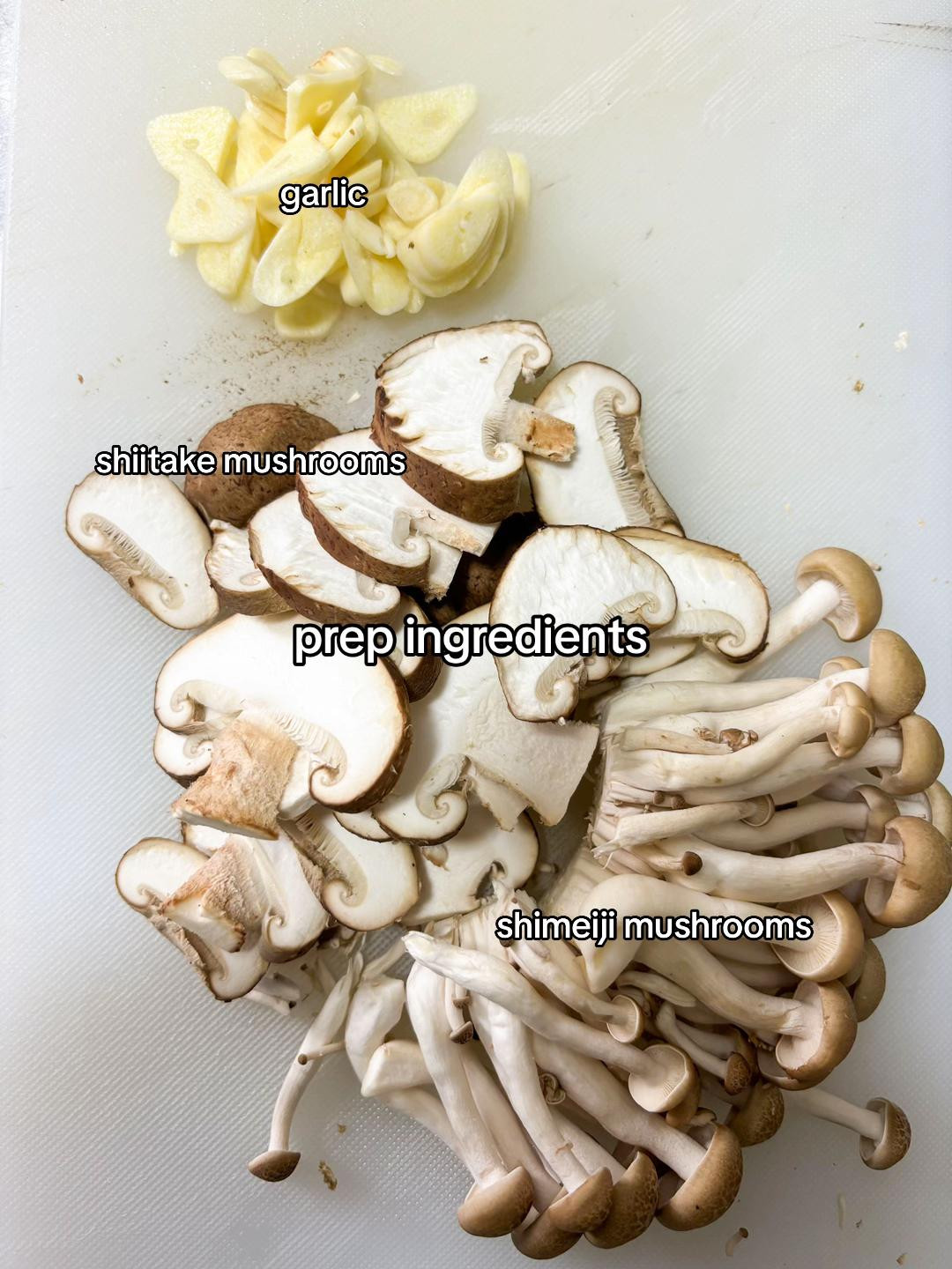 How to make creamy truffle mushroom pasta with orecchiette, shiitake and shimeiji mushrooms