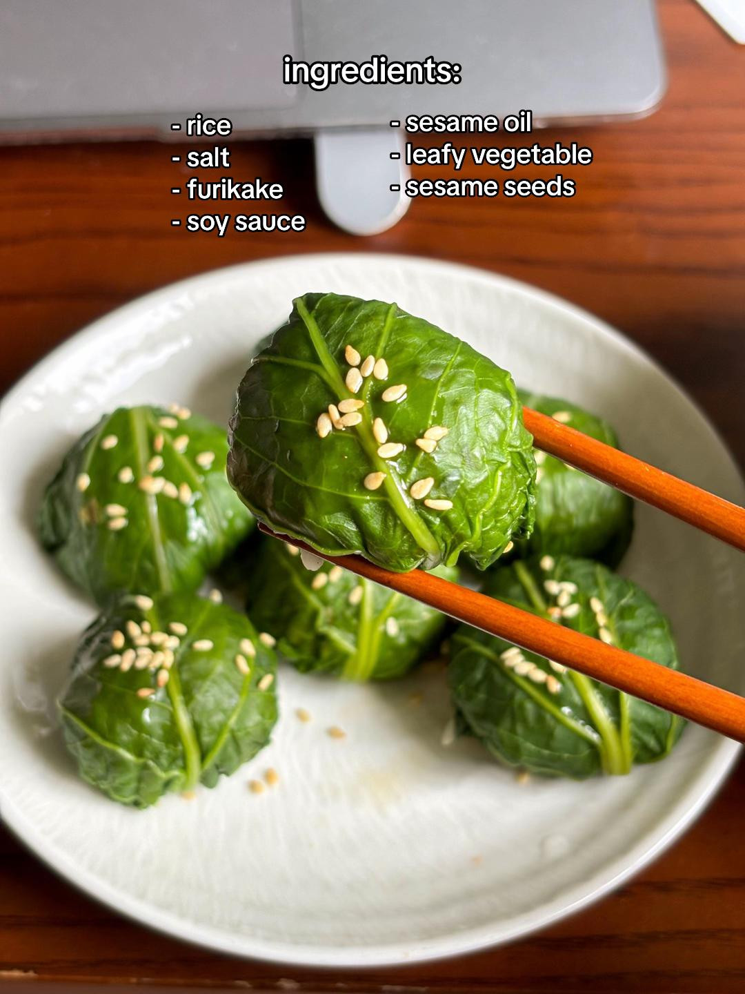 How to make cute green leaf wrapped temari sushi rice balls