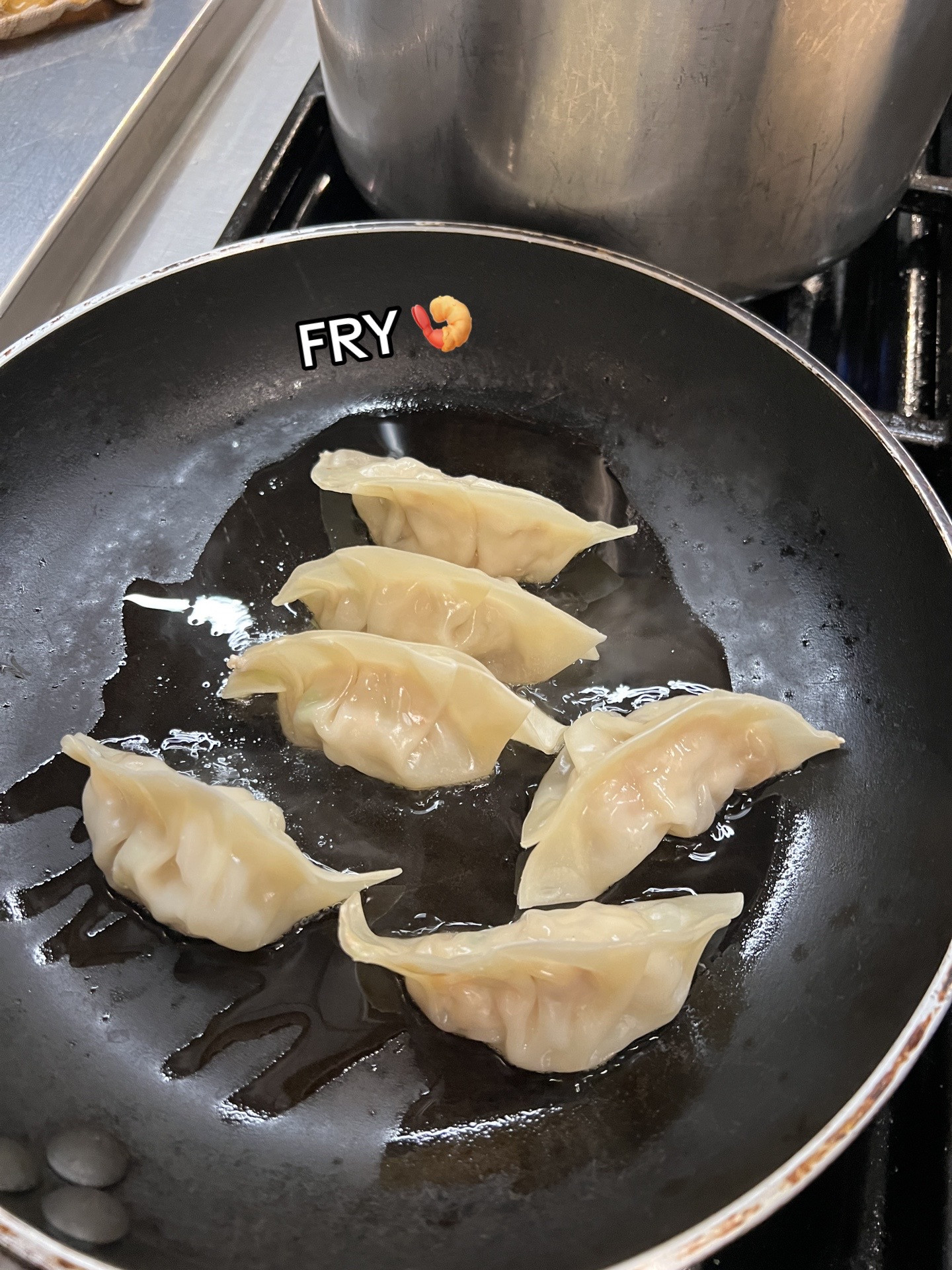 How to Make Homemade Gyoza: Mincing Chicken, Chopping Prawn and Scallion Ingredients
