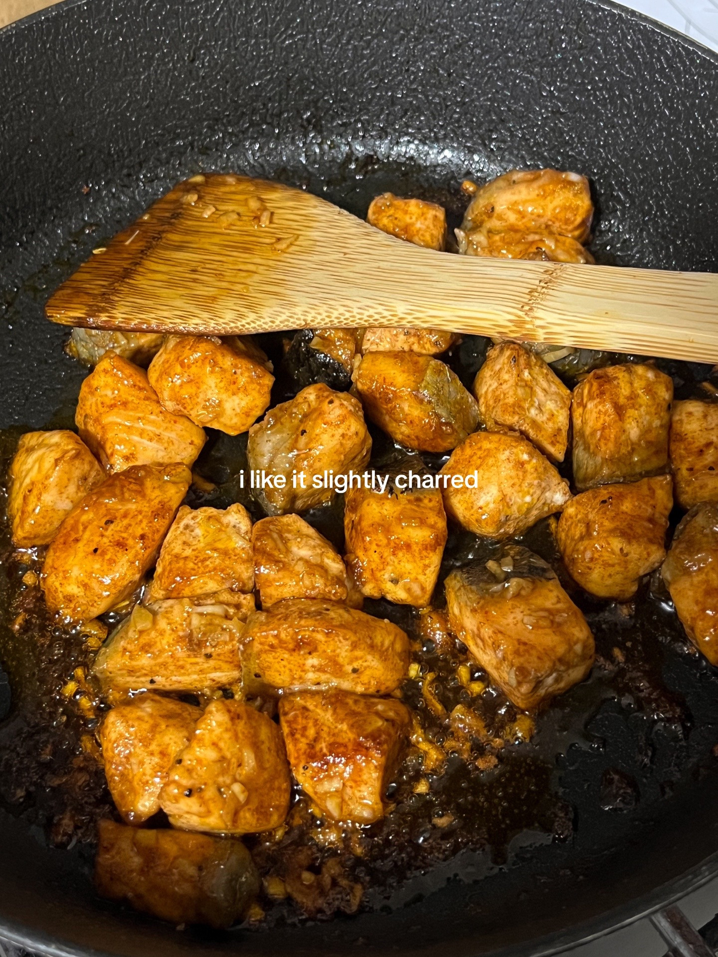 How to make honey sriracha salmon rice bowl with garlic, paprika, salt and pepper