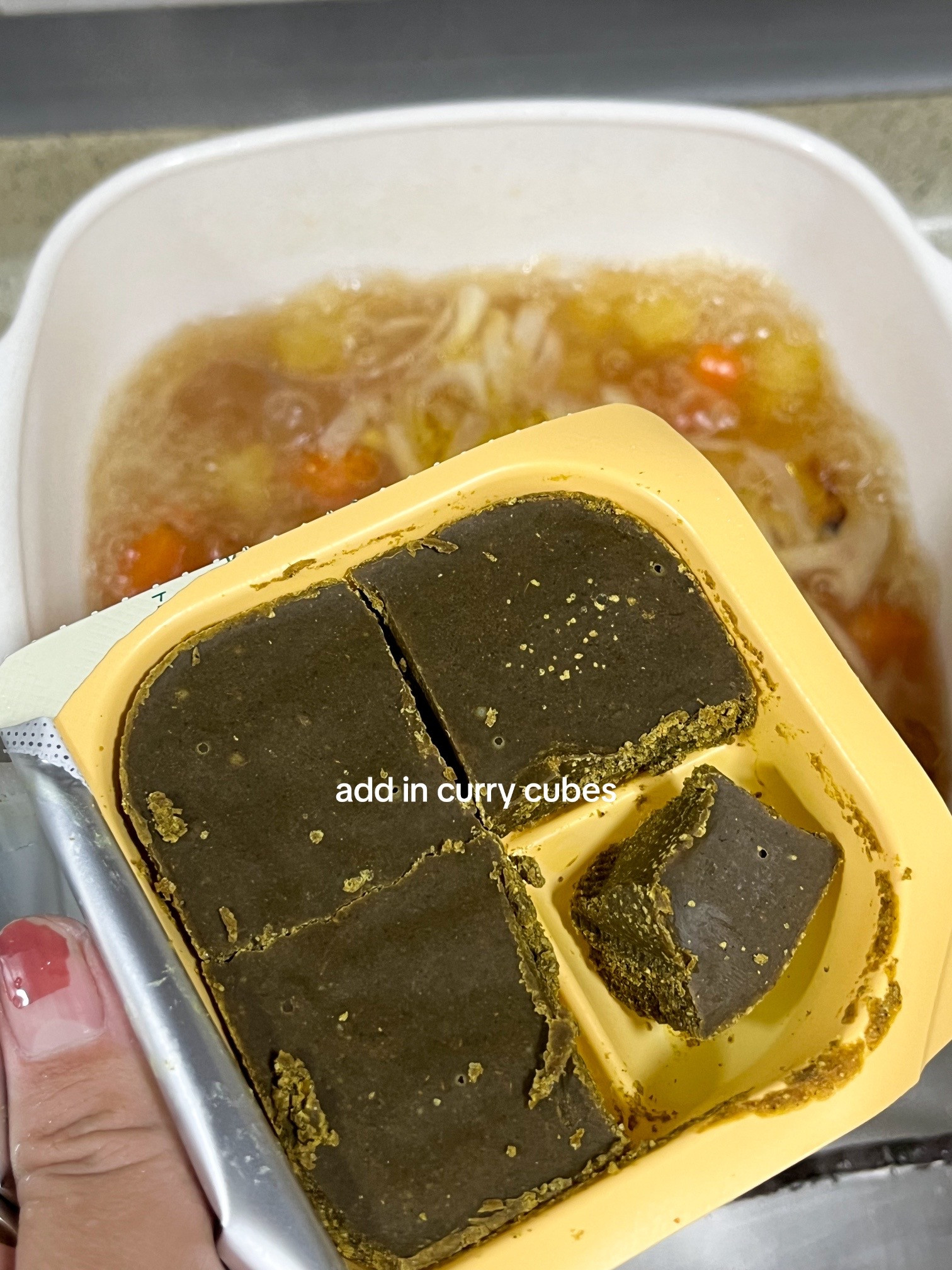 How to make Japanese curry rice with me