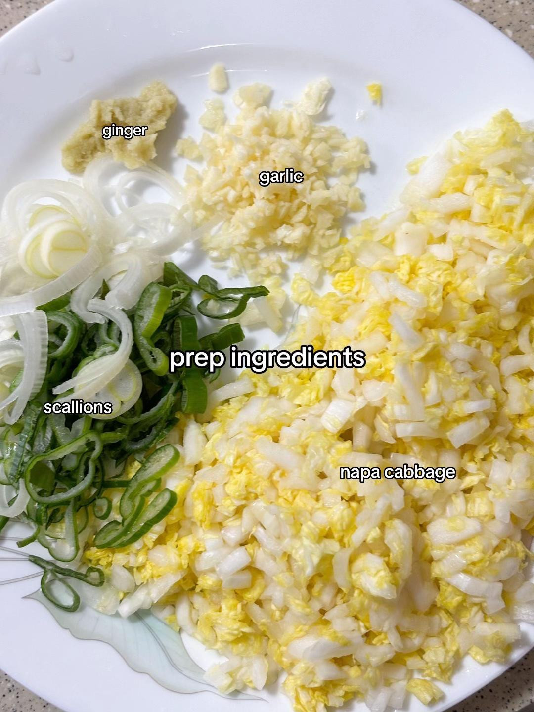 How to make juicy cabbage pork dumplings with napa cabbage and mushroom soup