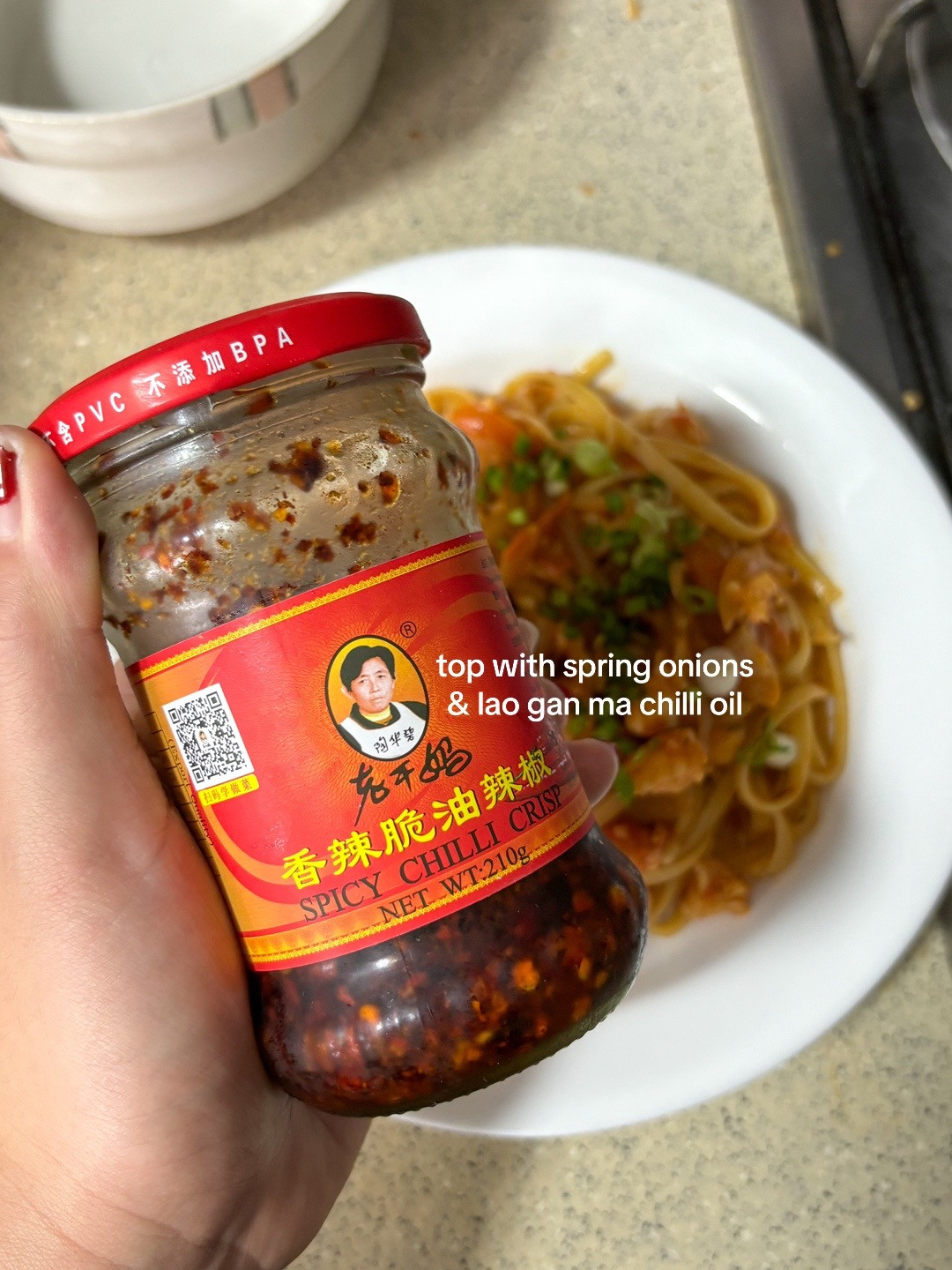 How to make miso tomato linguine with prawns