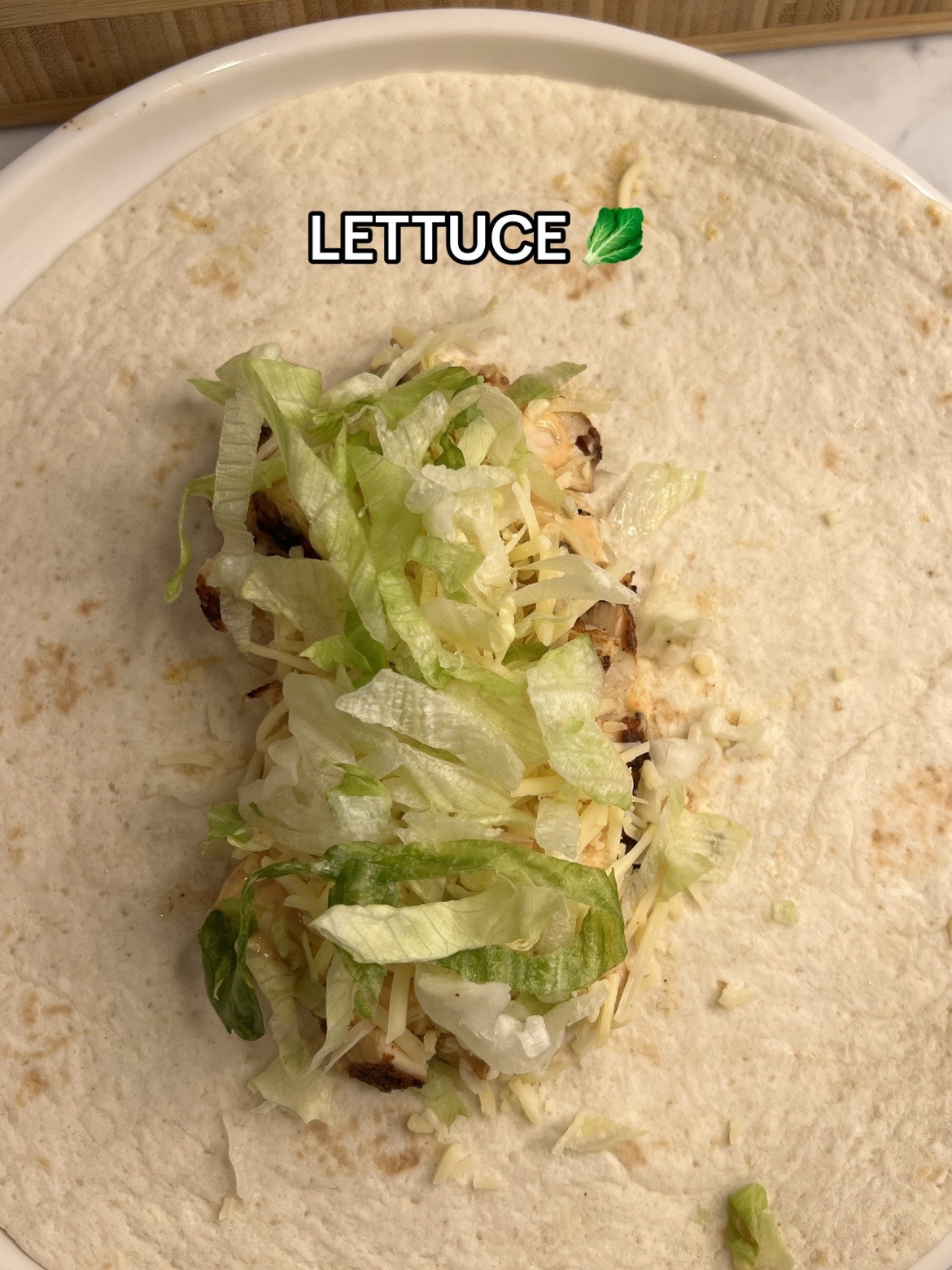 How to make Quick & Cheap Protein Chicken Burrito with homemade spicy mayo sauce