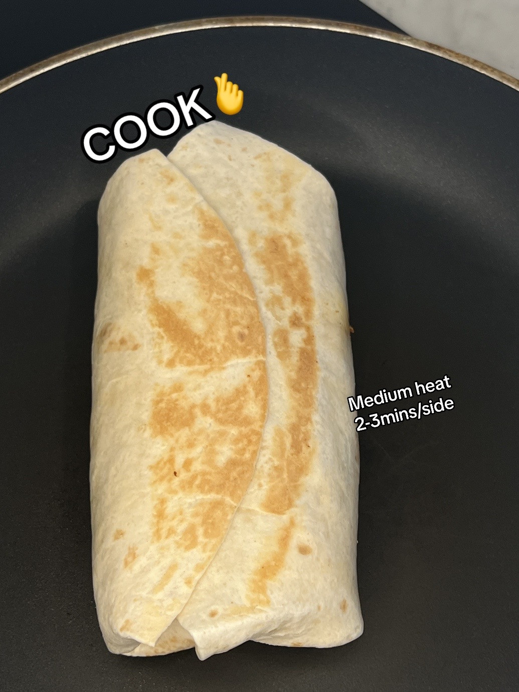 How to make Quick & Cheap Protein Chicken Burrito with homemade spicy mayo sauce