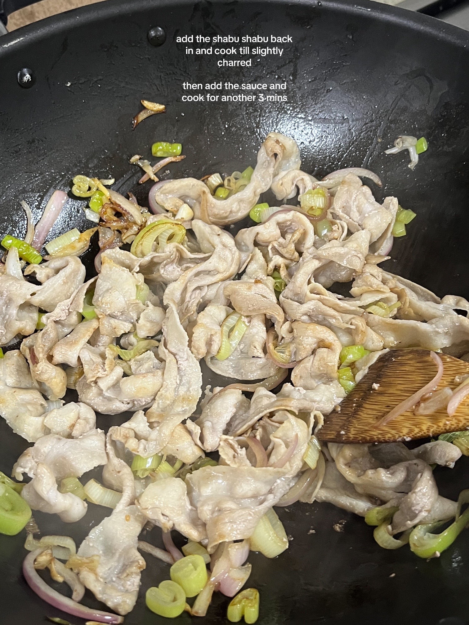 How to make Shogayaki (Ginger Pork) with leeks, onions and shabu shabu in just 15 mins