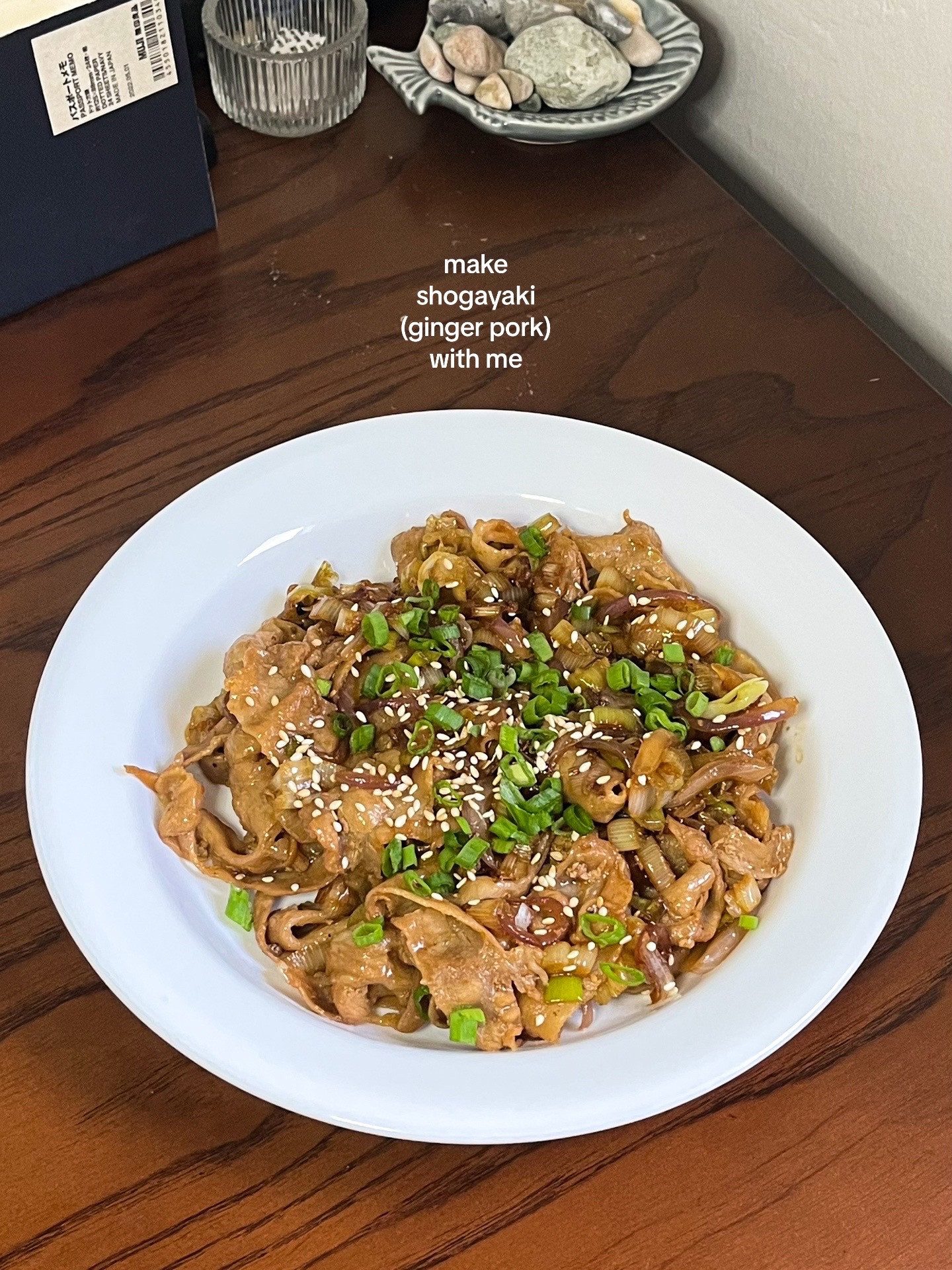 How to make Shogayaki (Ginger Pork) with leeks, onions and shabu shabu in just 15 mins