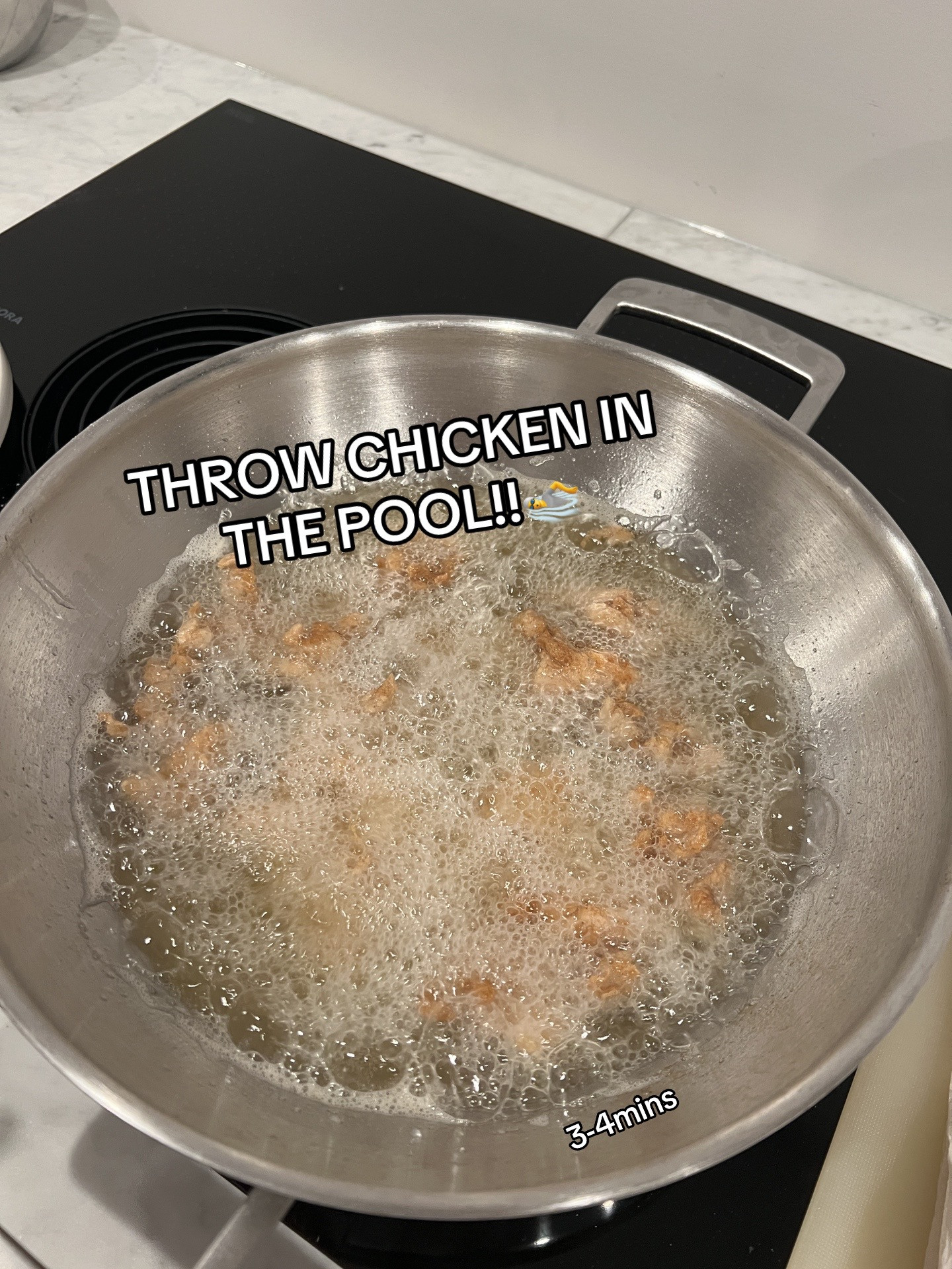 How to make Sweet & Sour Chicken Just like takeout with chicken thigh, bell peppers, pineapple and soy sauce