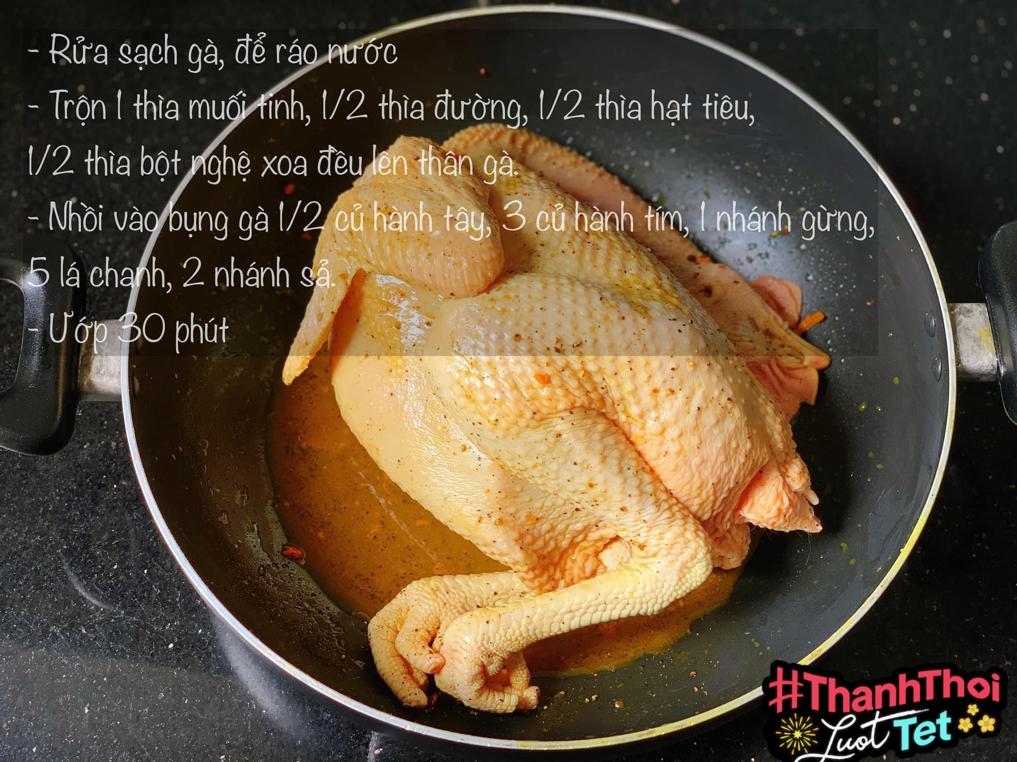 Hướng dẫn cách làm Gà Luột Tết thơm ngon với công thức ướp gia vị và nước chấm chuẩn vị