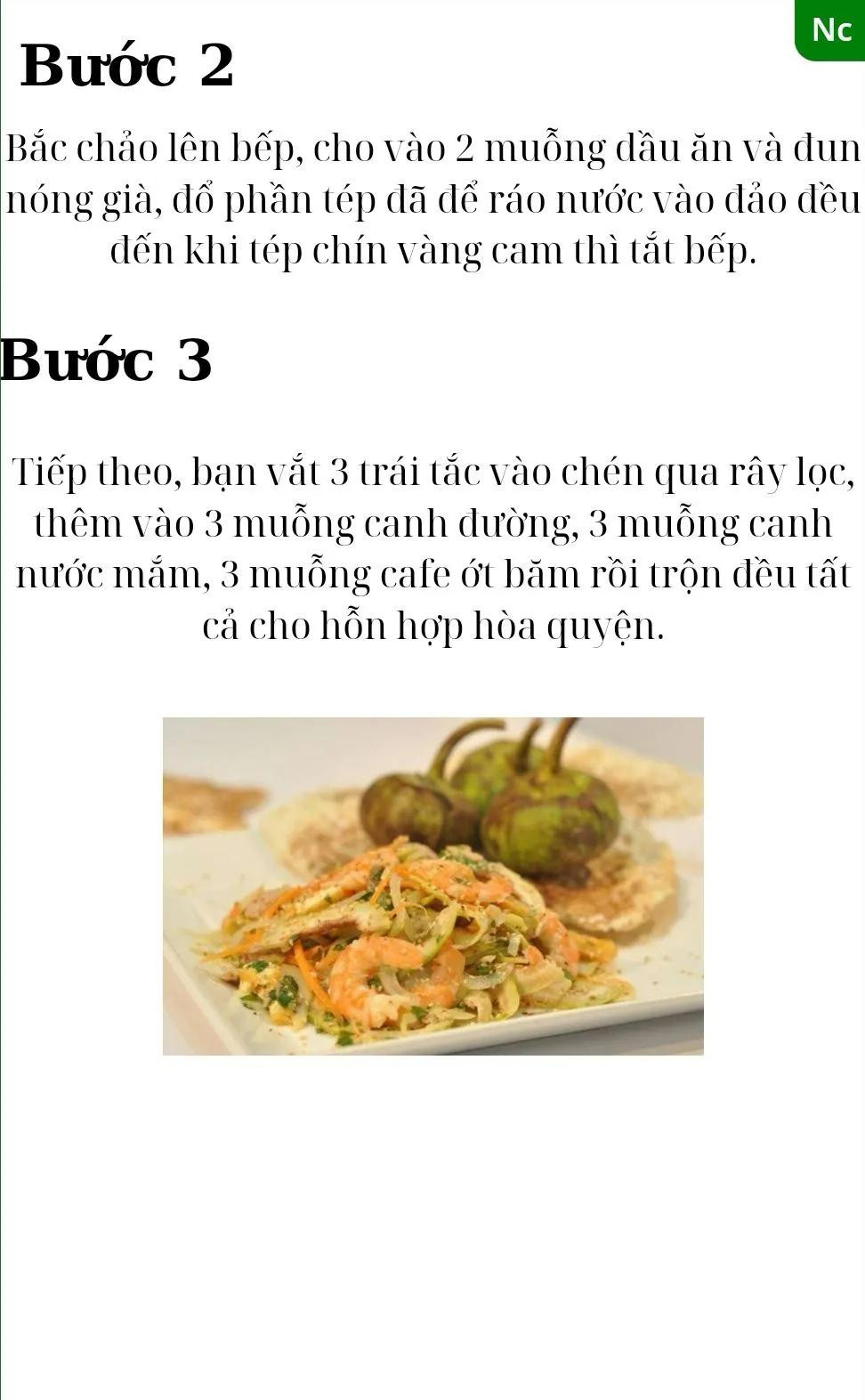 Hướng dẫn chi tiết cách làm món gỏi trái vả và gỏi ngọn bí giòn ngon, tươi mát