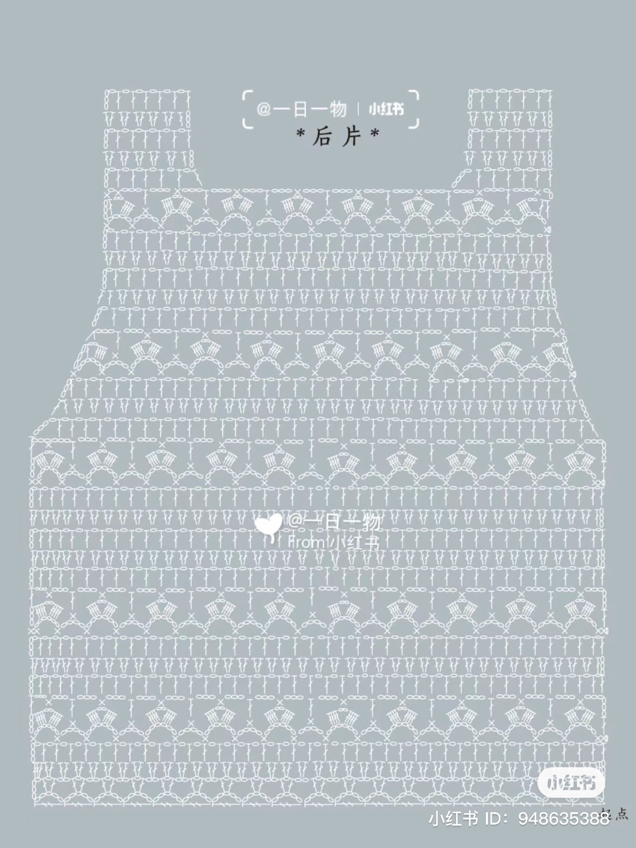 Hướng dẫn chi tiết cách móc áo yếm màu pastel với chart mẫu