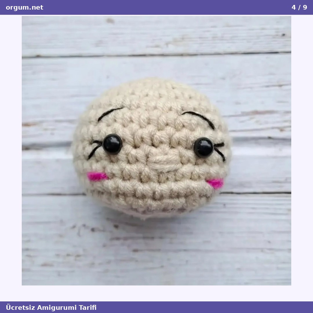 Hướng dẫn chi tiết cách móc búp bê Amigurumi Kelebek màu tím và trắng