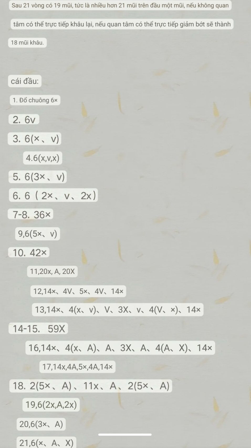 Hướng dẫn chi tiết cách móc búp bê lợn mặc váy màu tím và xanh