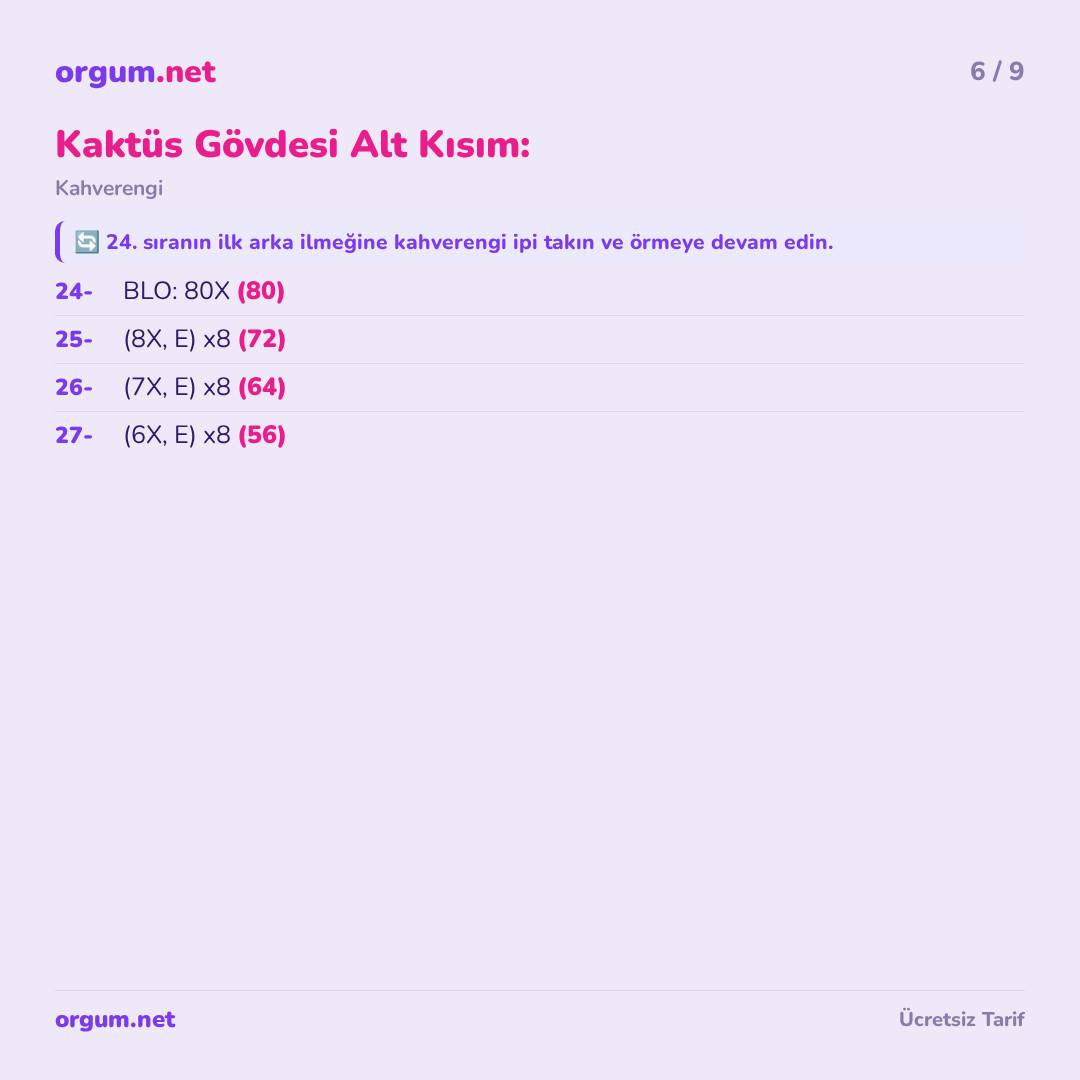 Hướng dẫn chi tiết cách móc len búp bê xương rồng Kaktüs Amigurumi dễ thương với hoa màu hồng và vàng