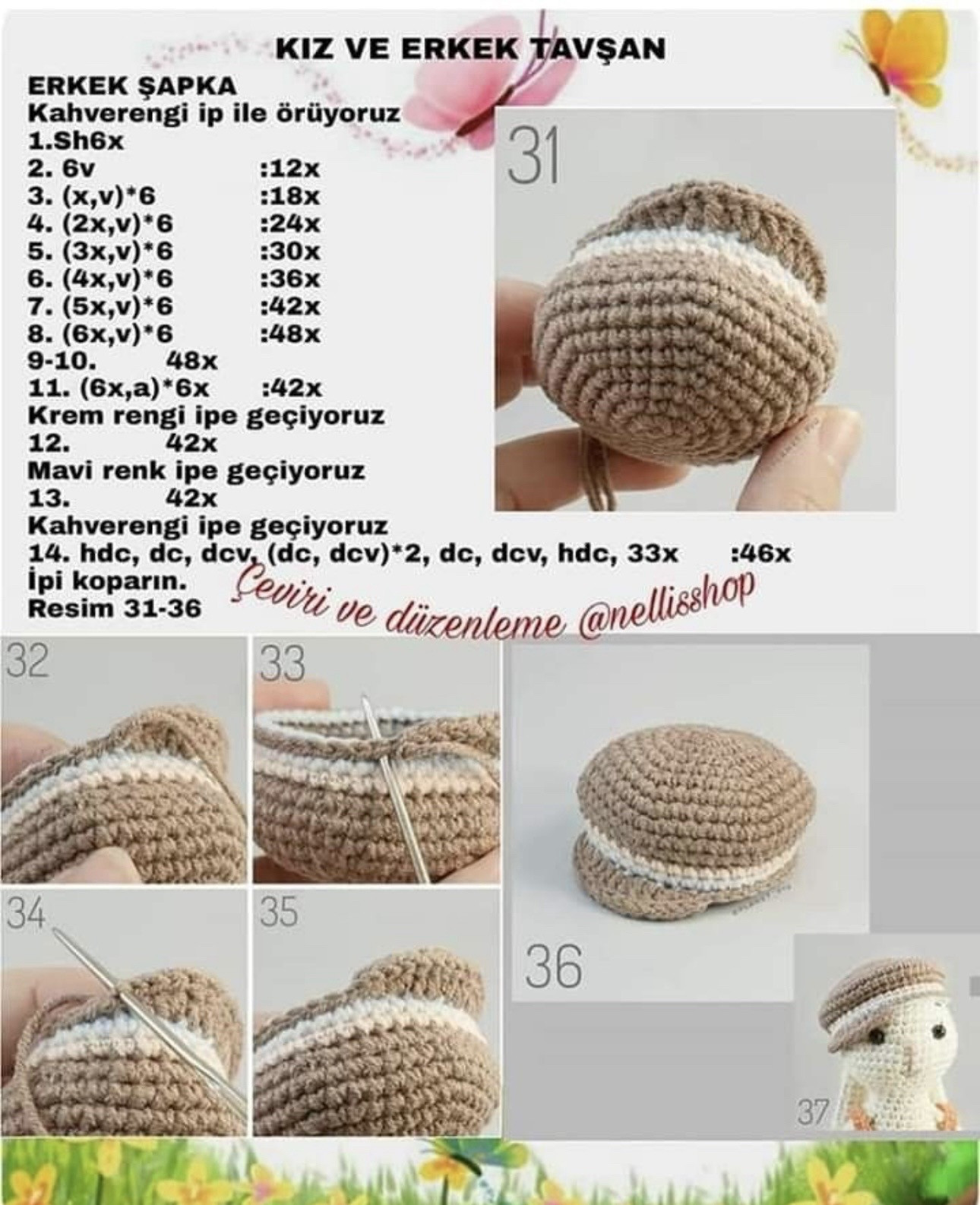 Hướng dẫn chi tiết cách móc len các loại mũ thời trang