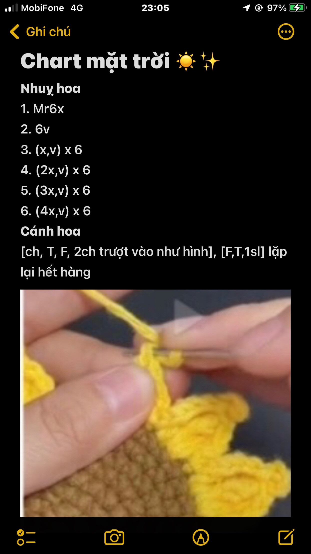 Hướng dẫn chi tiết cách móc len Trái Đất và Mặt Trời dễ thương