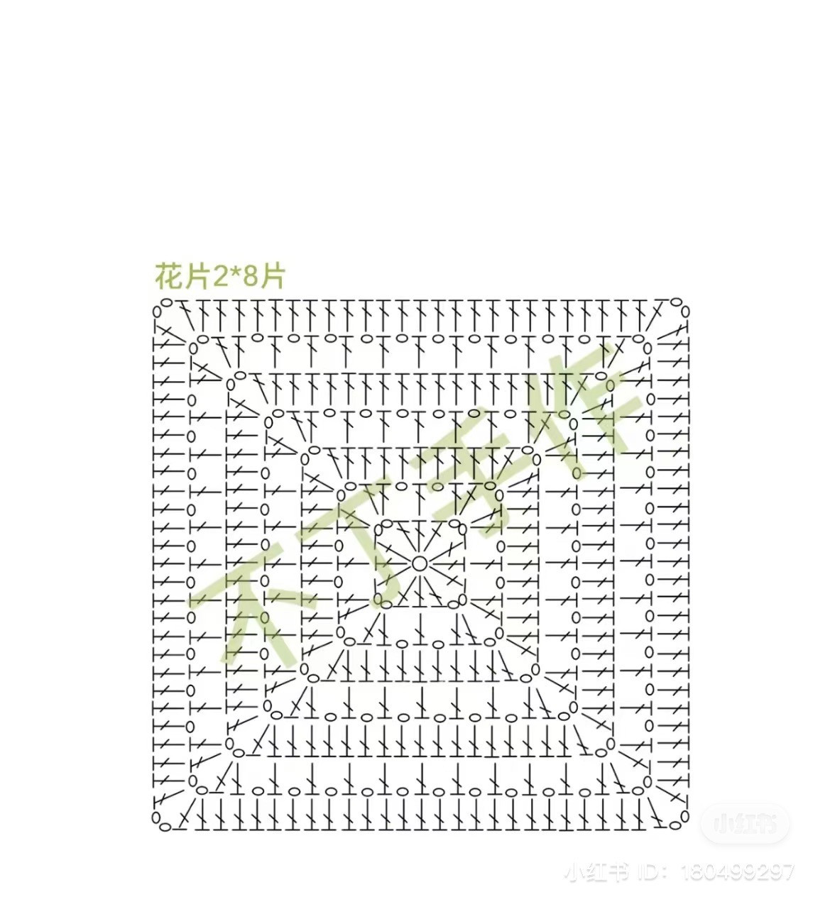 Hướng dẫn chi tiết cách móc túi tote màu trắng từ 16 ô vuông, sử dụng sợi dệt và kèm theo bảng chart