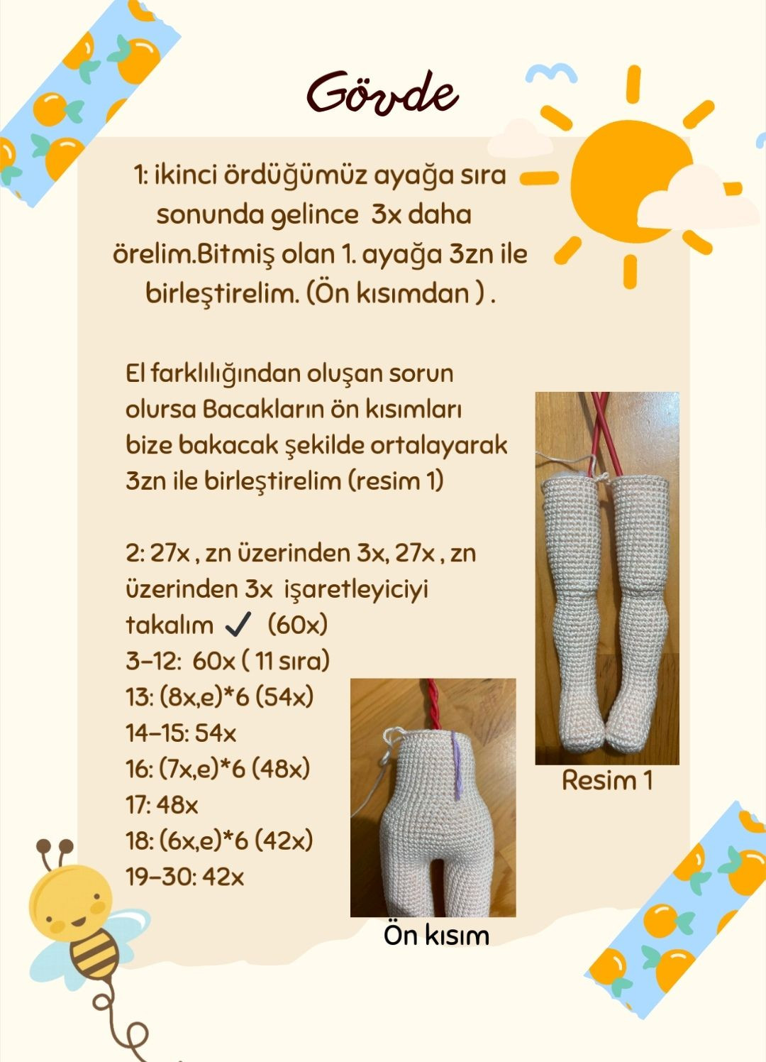 Hướng dẫn chi tiết móc búp bê Amigurumi mặc váy tím