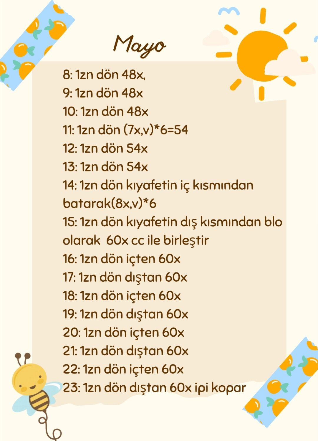 Hướng dẫn chi tiết móc búp bê Amigurumi mặc váy tím