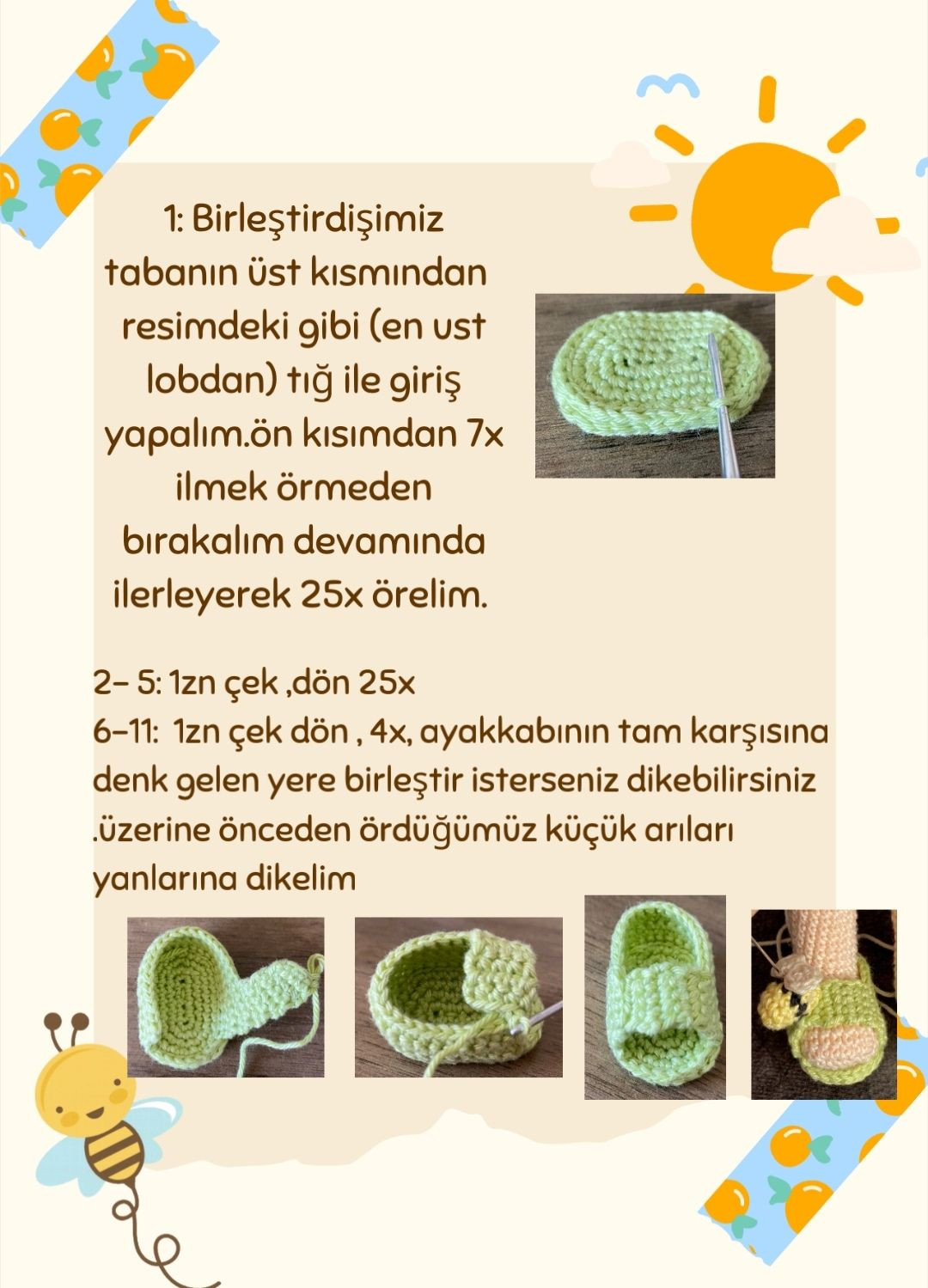 Hướng dẫn chi tiết móc búp bê Amigurumi mặc váy tím