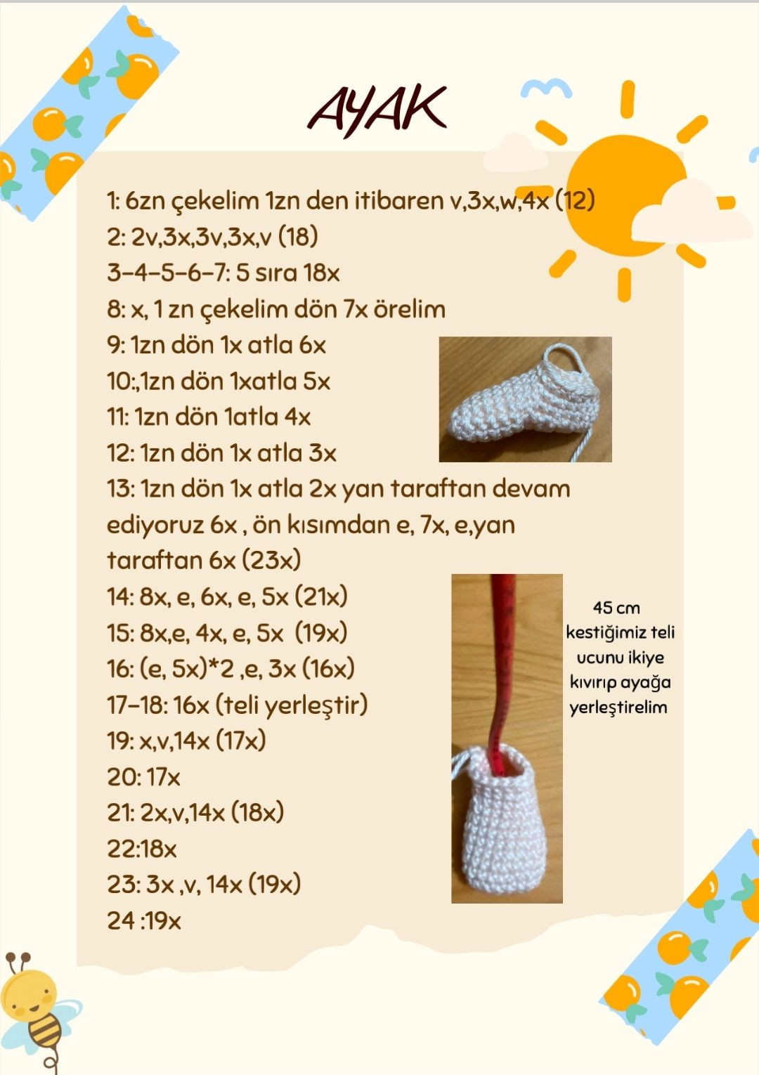 Hướng dẫn chi tiết móc búp bê Amigurumi mặc váy tím