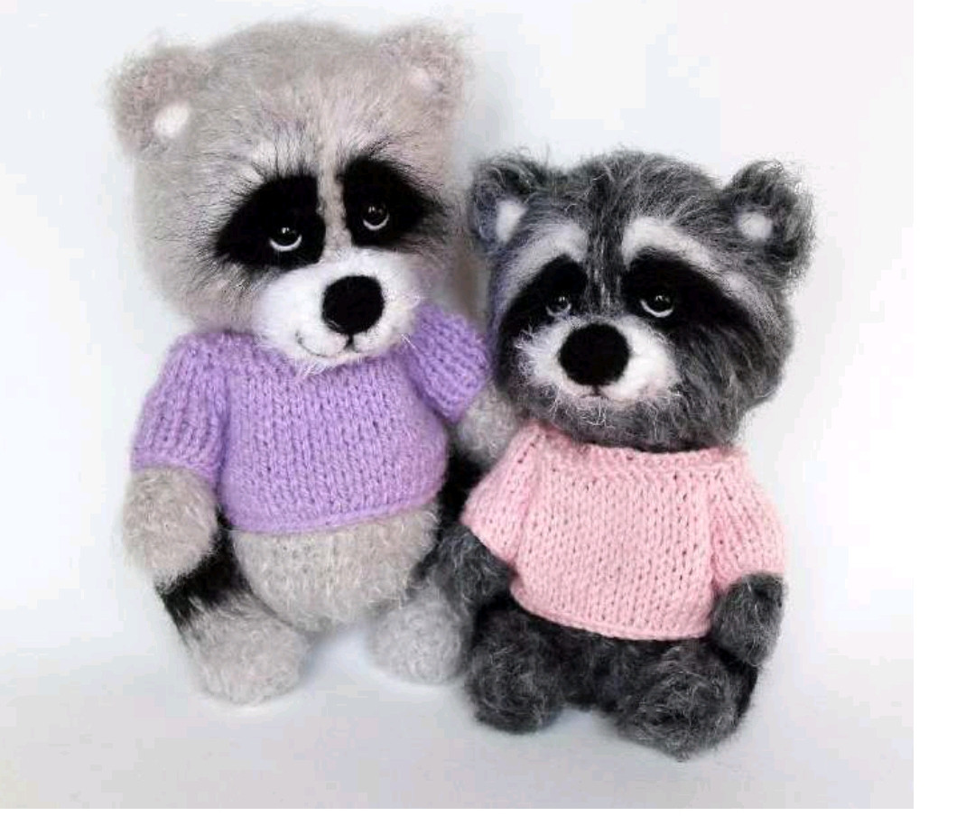 Hướng dẫn chi tiết móc len búp bê chồn sóc dễ thương