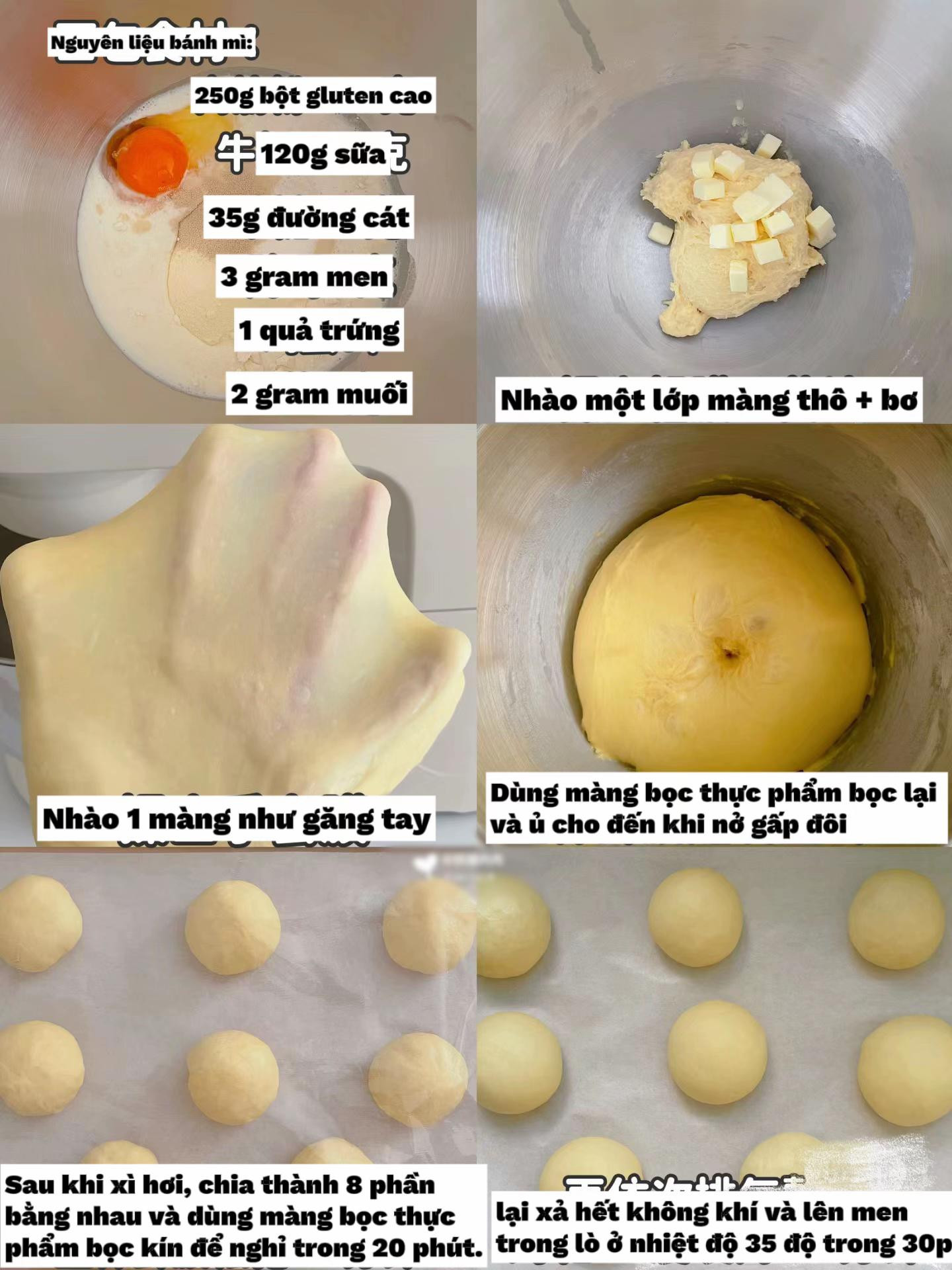 Hướng dẫn làm bánh mì phô mai nướng nhân sốt rockyaki và hạnh nhân giòn tan