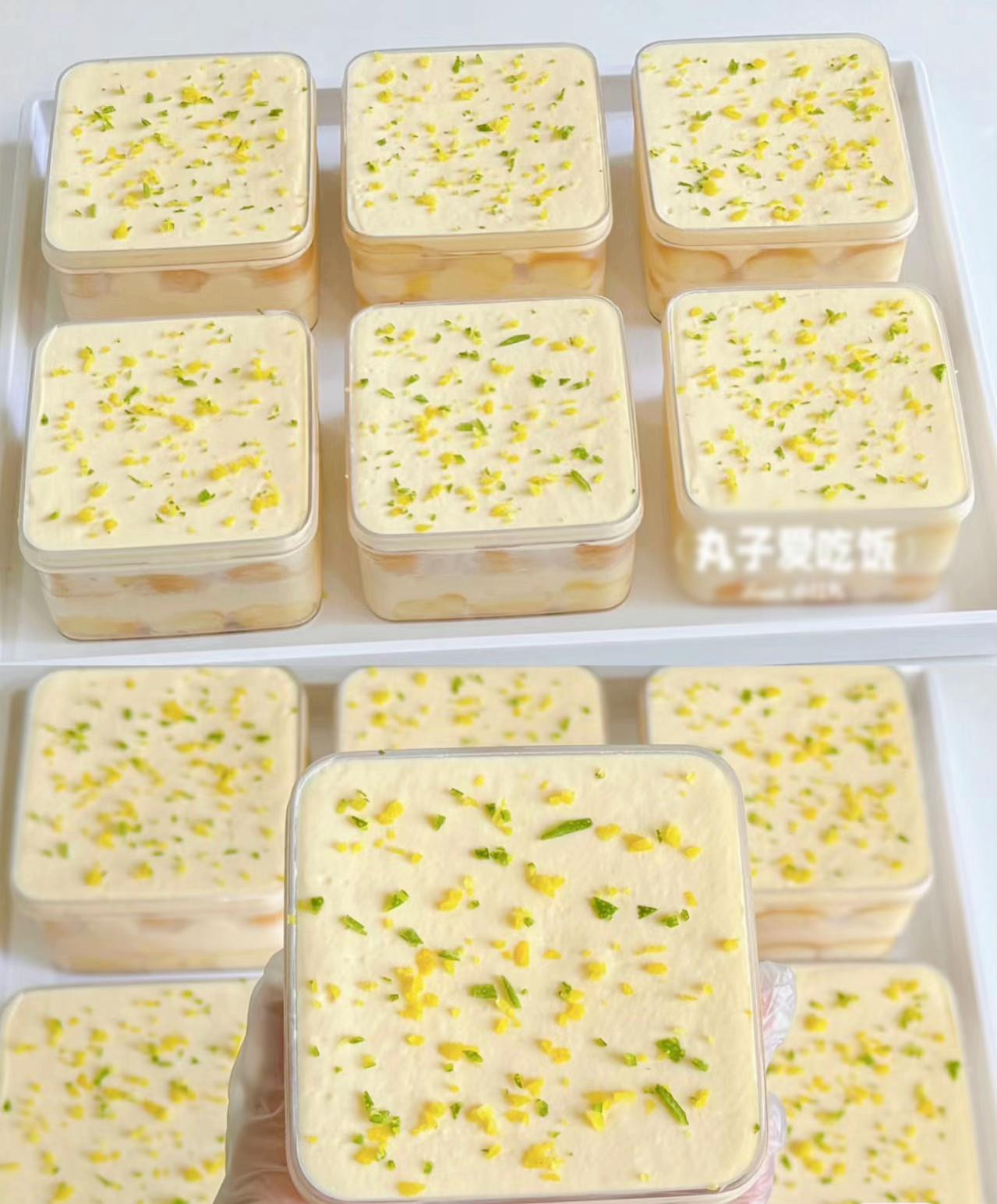 Hướng dẫn làm bánh Tiramisu chanh không lò nướng với phô mai mascarpone và bánh quy