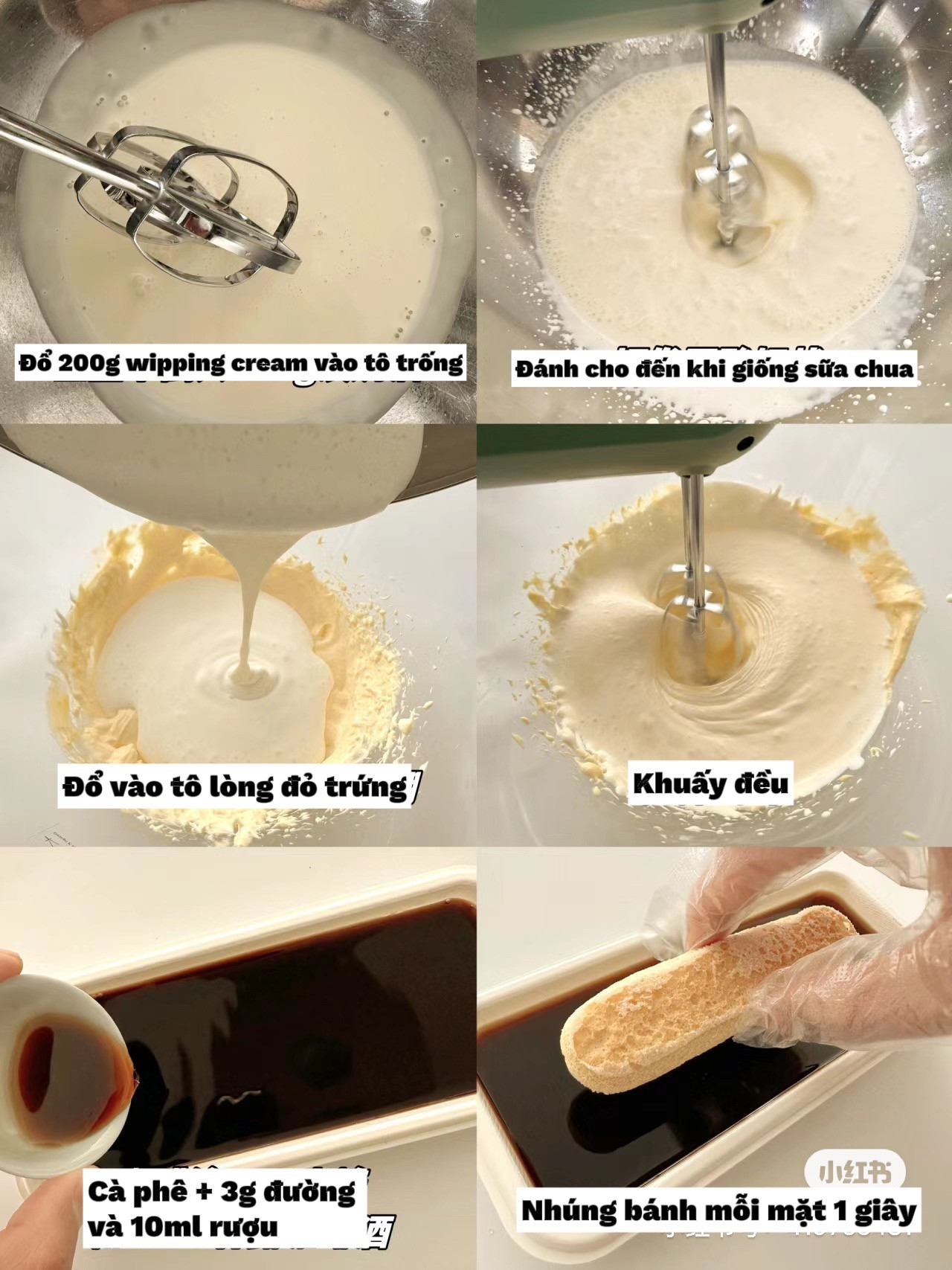 Hướng dẫn làm bánh Tiramisu tại nhà với Mascarpone và rượu Kahlua, đơn giản và ngon