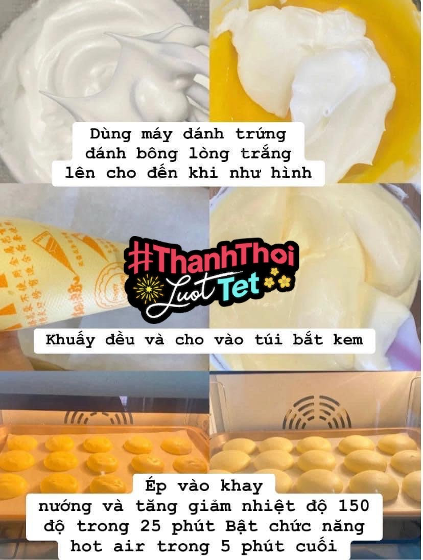 Hướng dẫn làm bánh xốp trứng vàng giòn tan, công thức chi tiết từ nguyên liệu đến nướng