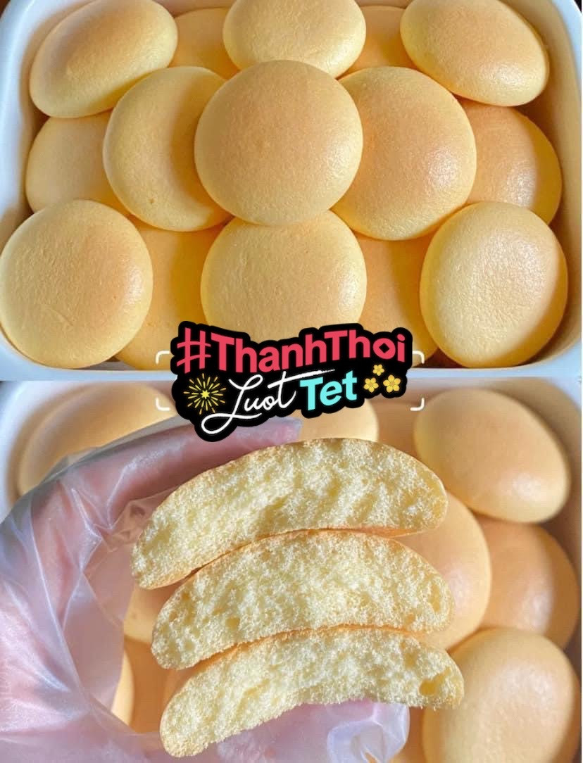 Hướng dẫn làm bánh xốp trứng vàng giòn tan, công thức chi tiết từ nguyên liệu đến nướng