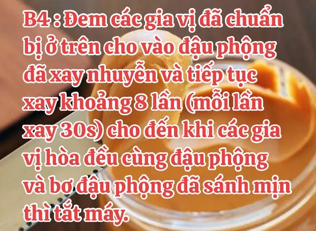 Hướng dẫn làm bơ đậu phộng thơm ngon tại nhà với nguyên liệu đơn giản