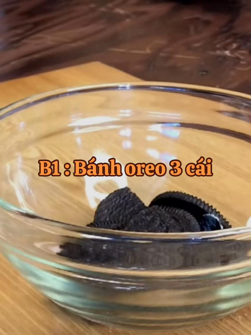 Hướng dẫn làm Cà Phê Oreo: Cách pha chế món nước ngọt ngon miệng với bánh oreo, sữa đặc và cà phê