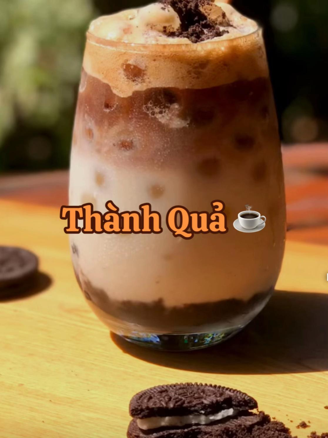 Hướng dẫn làm Cà Phê Oreo: Cách pha chế món nước ngọt ngon miệng với bánh oreo, sữa đặc và cà phê