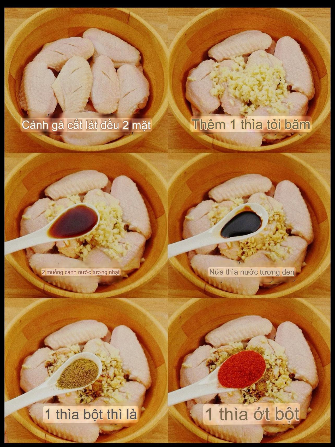 Hướng dẫn làm cánh gà nướng mật ong tỏi thơm ngon, vàng giòn hấp dẫn