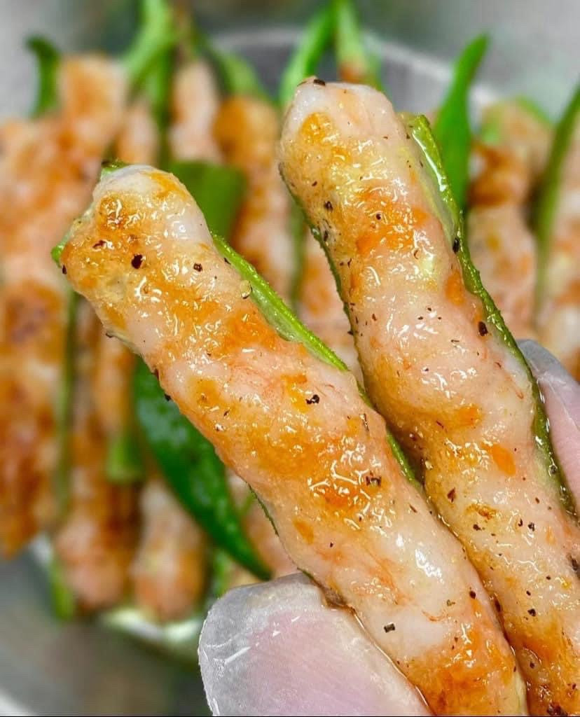 Hướng dẫn làm đậu bắp nhồi tôm chiên giòn, món ăn vặt ngon miệng