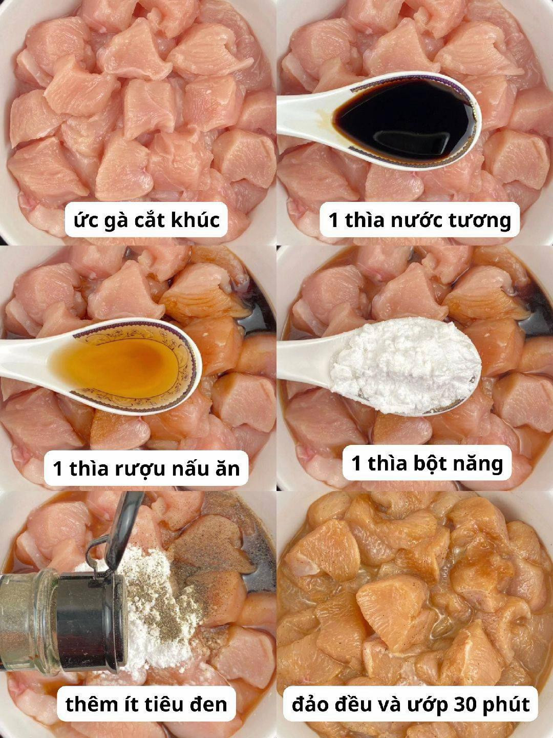 Hướng dẫn làm gà chiên giòn rắc mùi tây và ớt bột, món ăn vặt ngon tuyệt