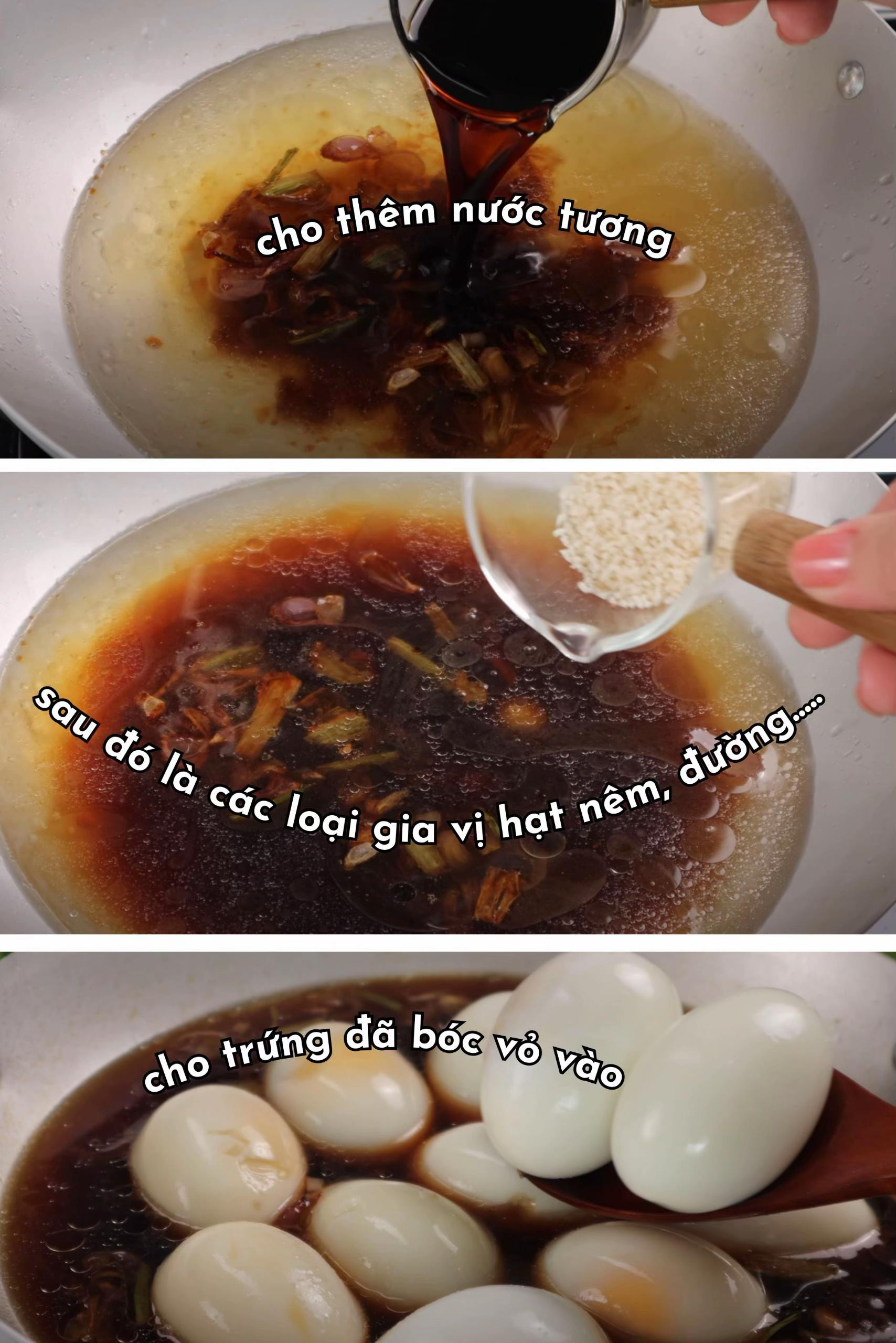 Hướng dẫn làm Hột vịt kho siêu tiết kiệm, đảm bảo tốn cơm