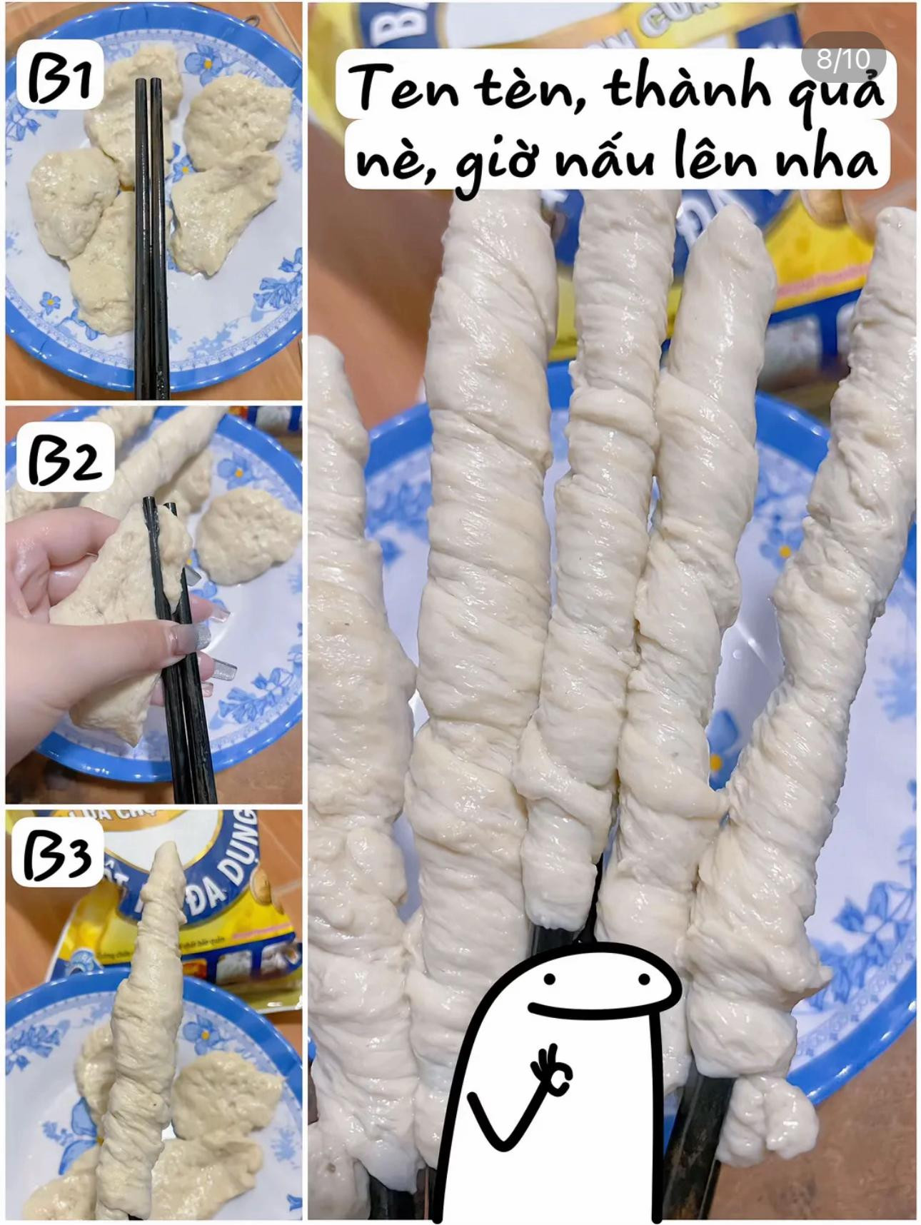 Hướng dẫn làm mì căn dai ngon từ bột mì đa dụng, cách nhào và rửa bột chuẩn vị