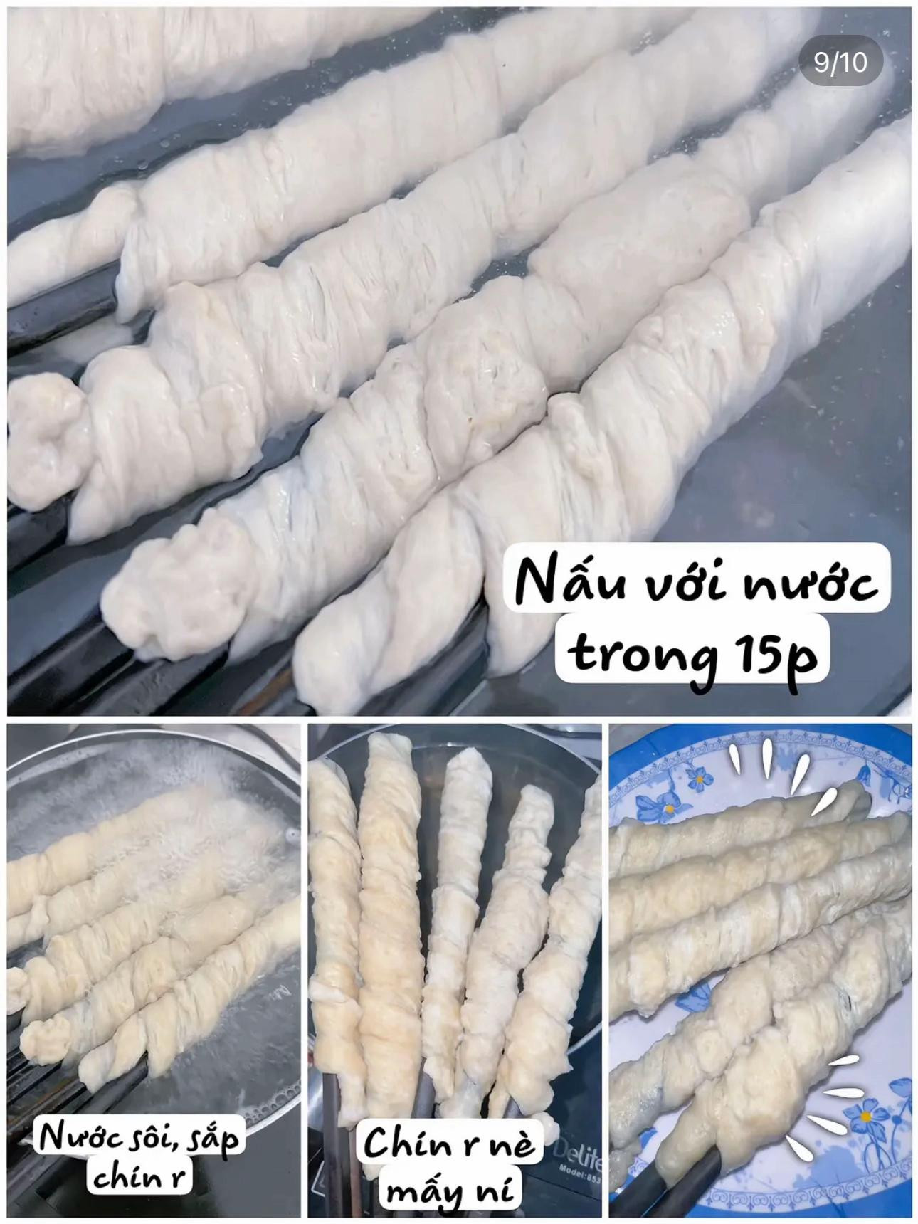 Hướng dẫn làm mì căn dai ngon từ bột mì đa dụng, cách nhào và rửa bột chuẩn vị