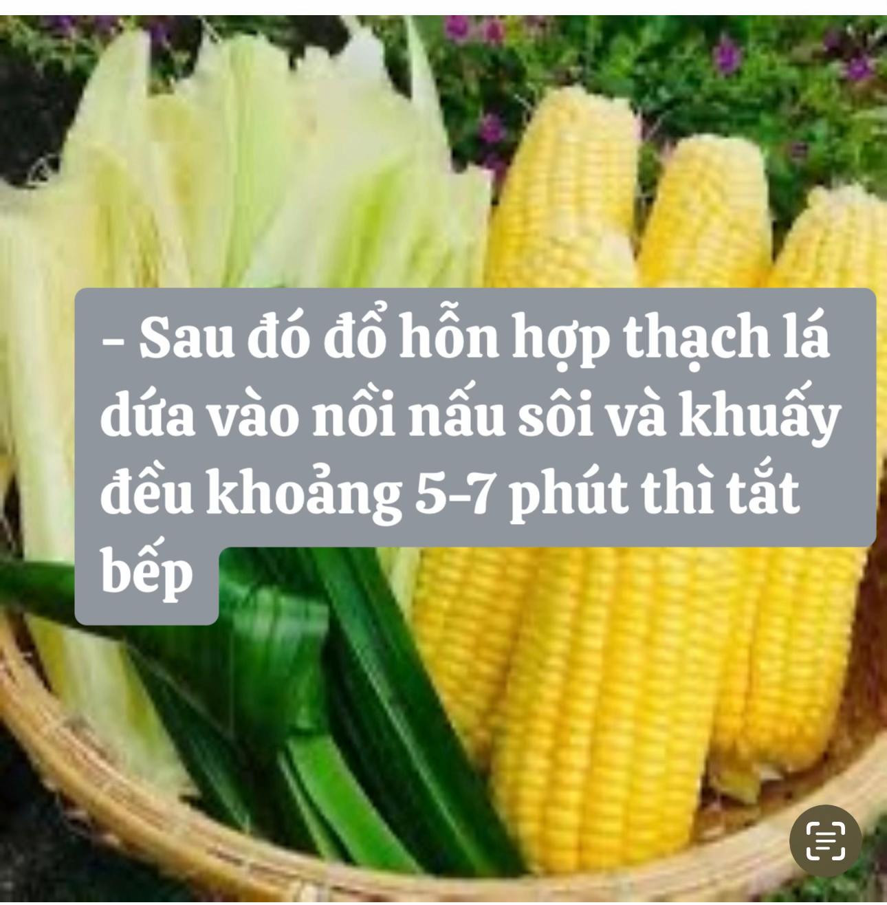 Hướng dẫn làm sữa bắp thạch lá dứa thơm ngon tại nhà