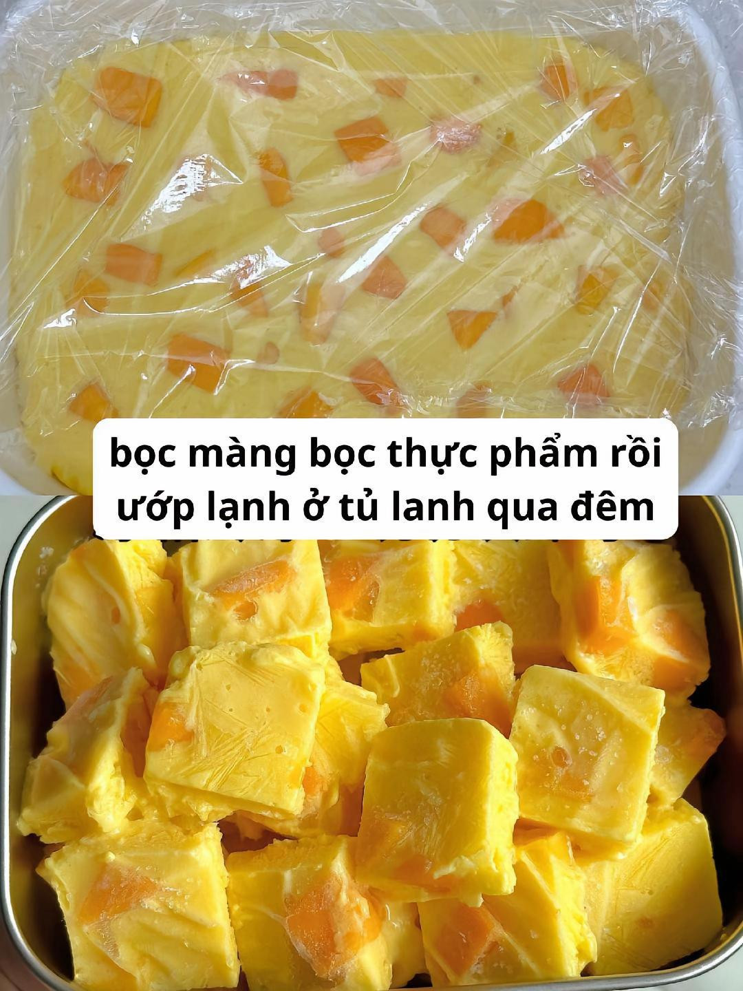 Hướng dẫn làm thạch xoài sữa chua không cần lò nướng, món tráng miệng thanh mát