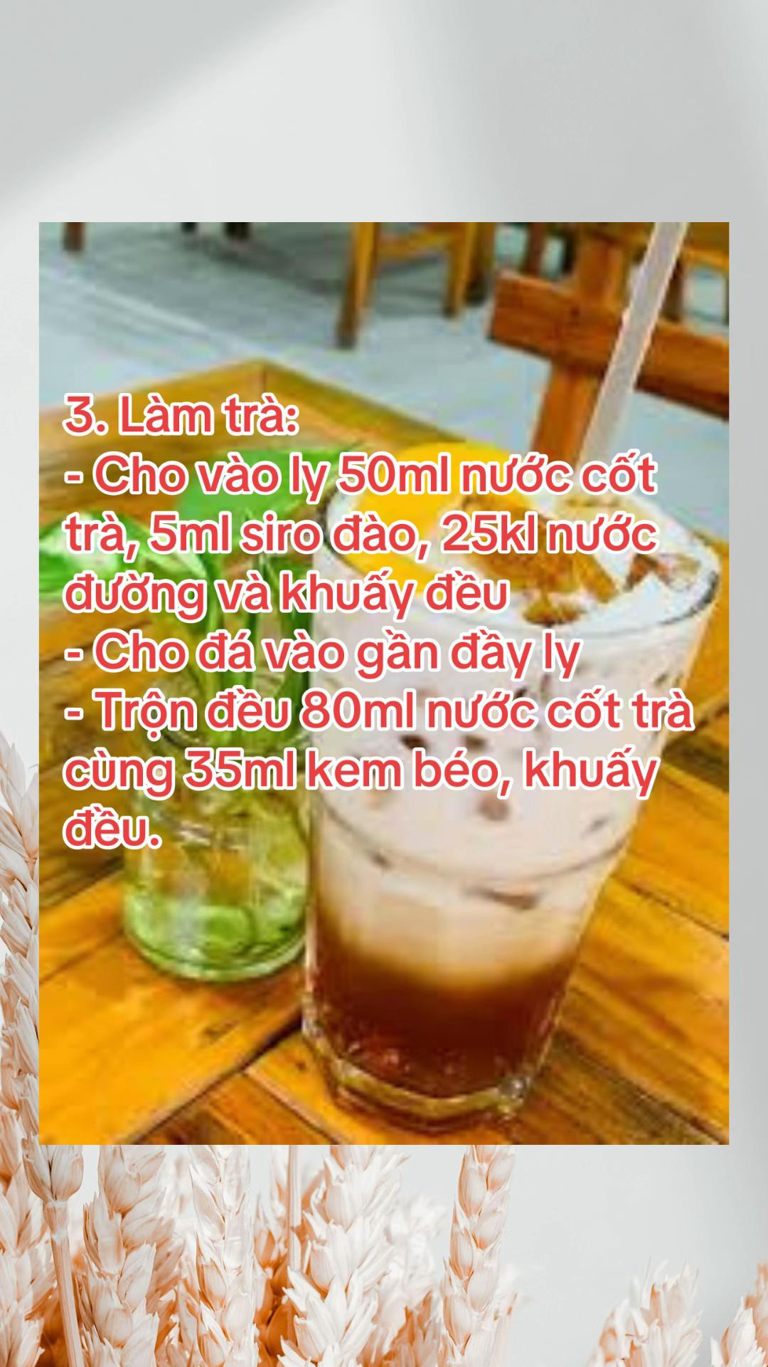 Hướng dẫn làm trà thạch đào thơm ngon như ở Highland